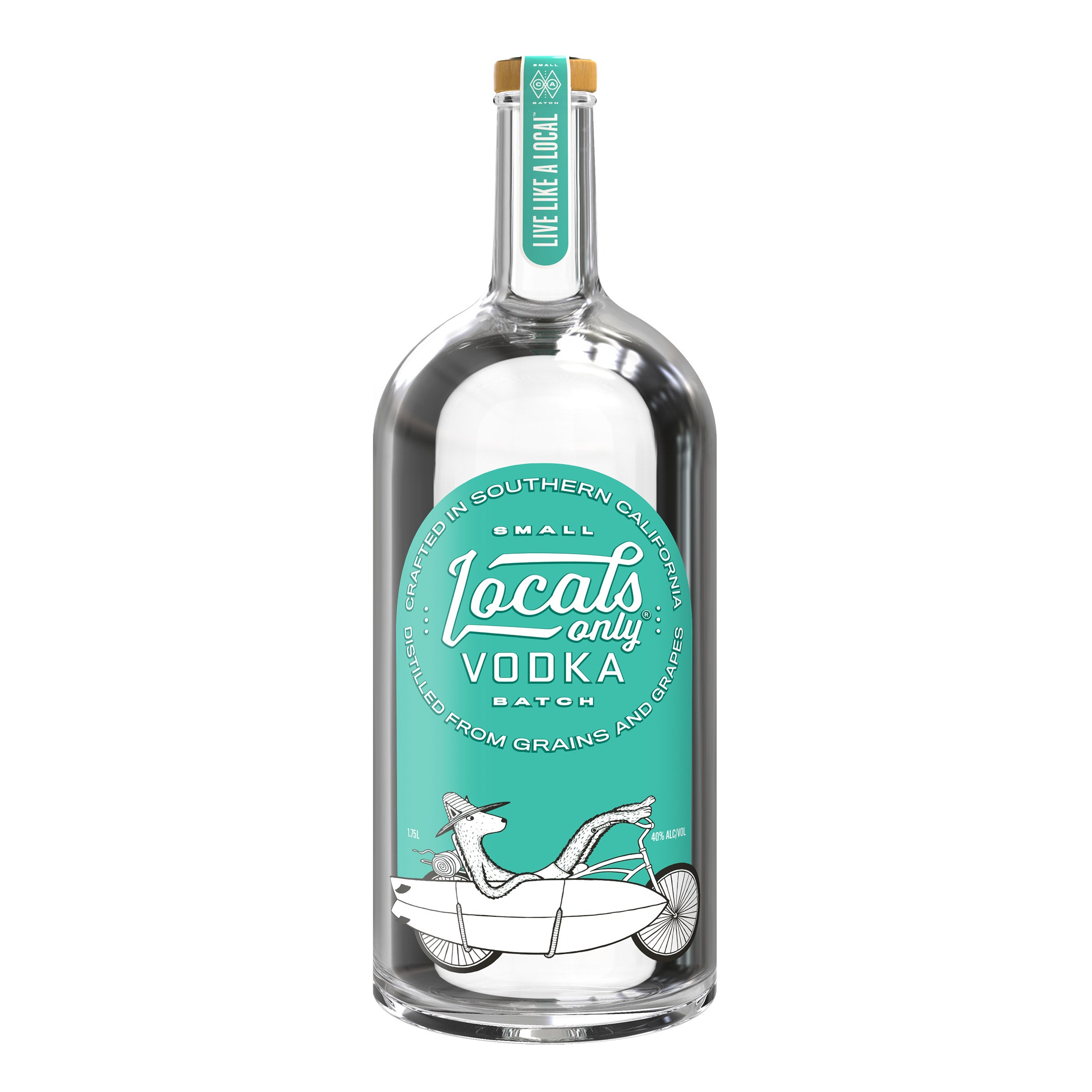 LOCALS ONLY VODKA CALIFORNIA 1.75L
