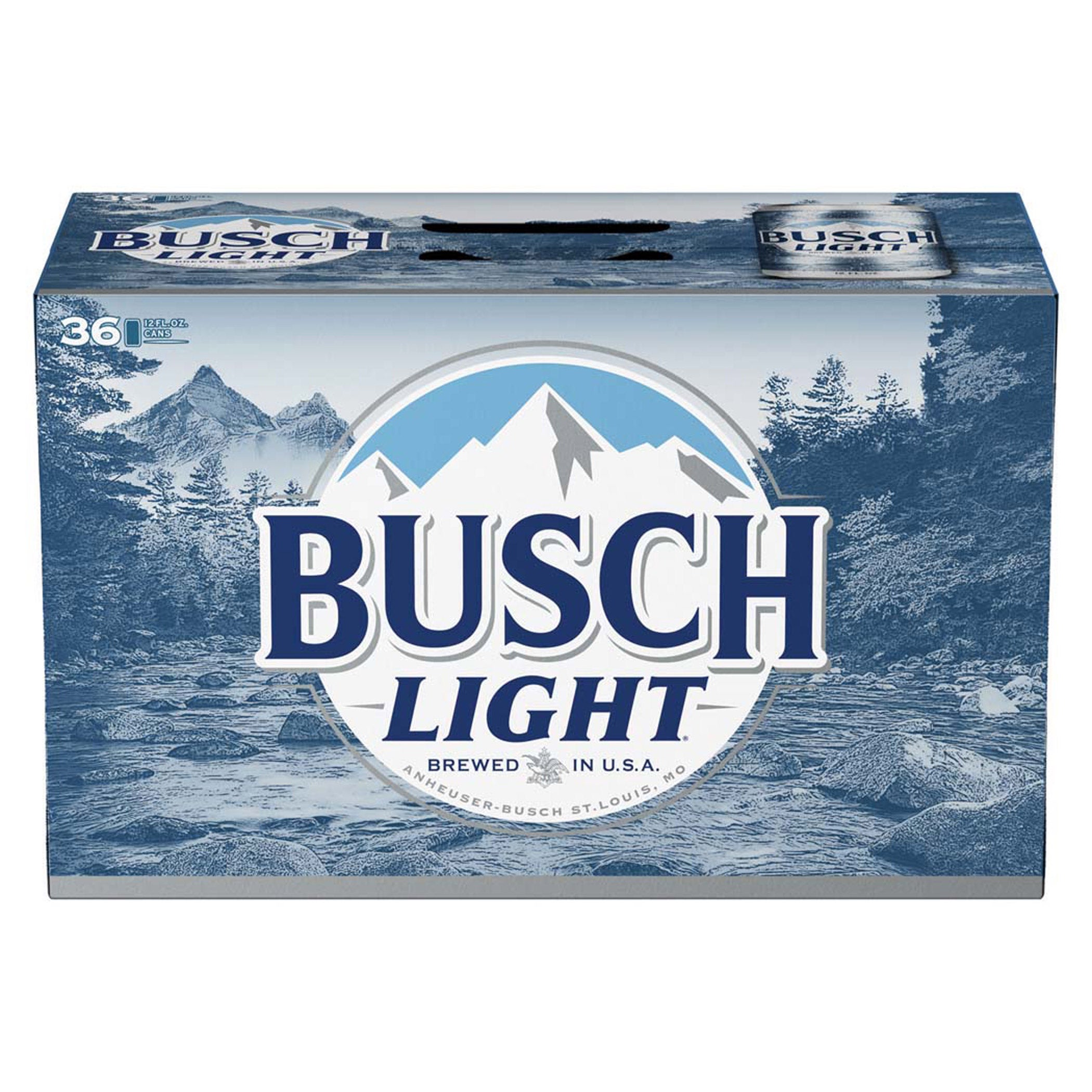 BUSCH LIGHT 36/12 OUNCE CANS