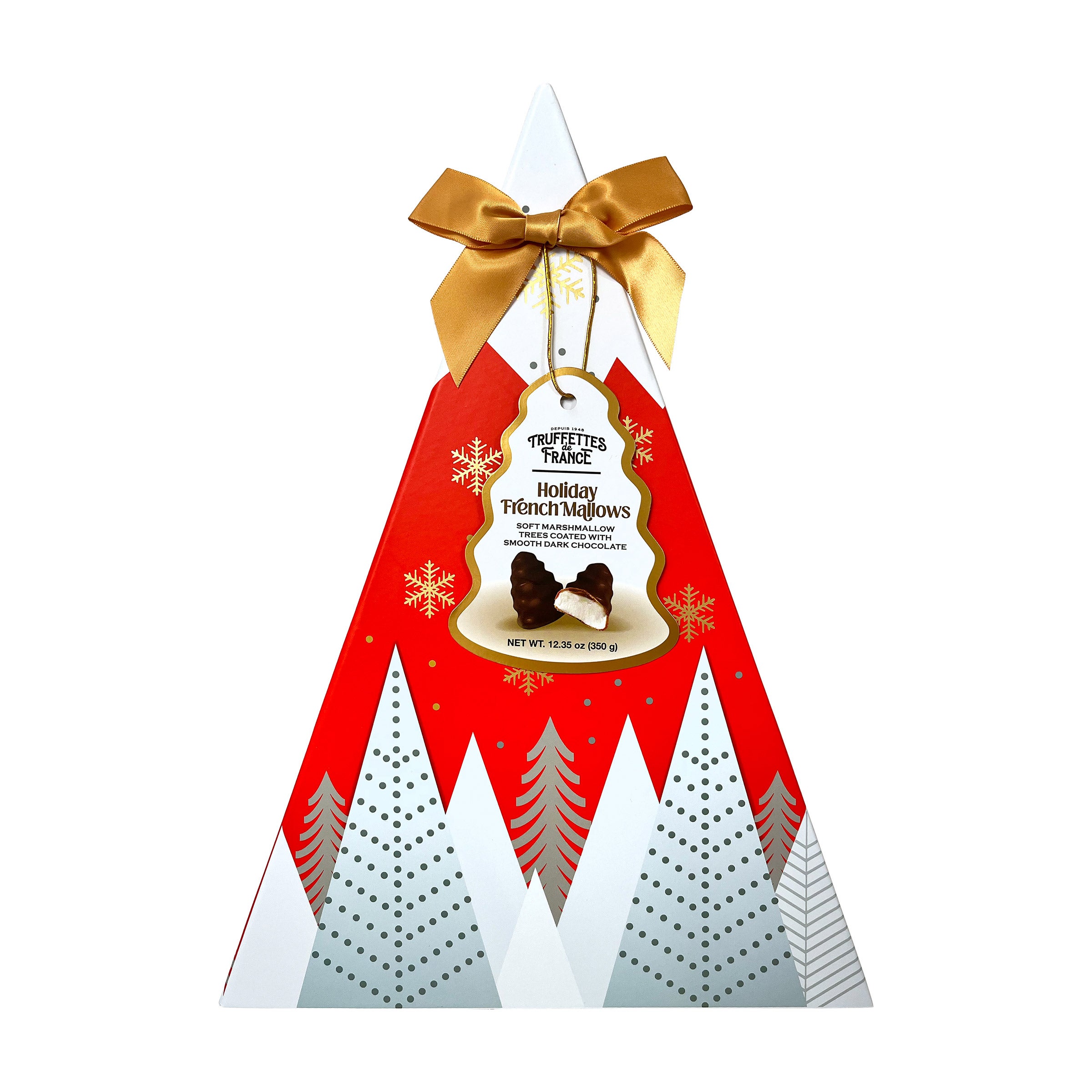 TRUFFETTES DE FRANCE DARK CHOCOLATE MARSH- MALLOW TREES 12.35 OZ - Image 1