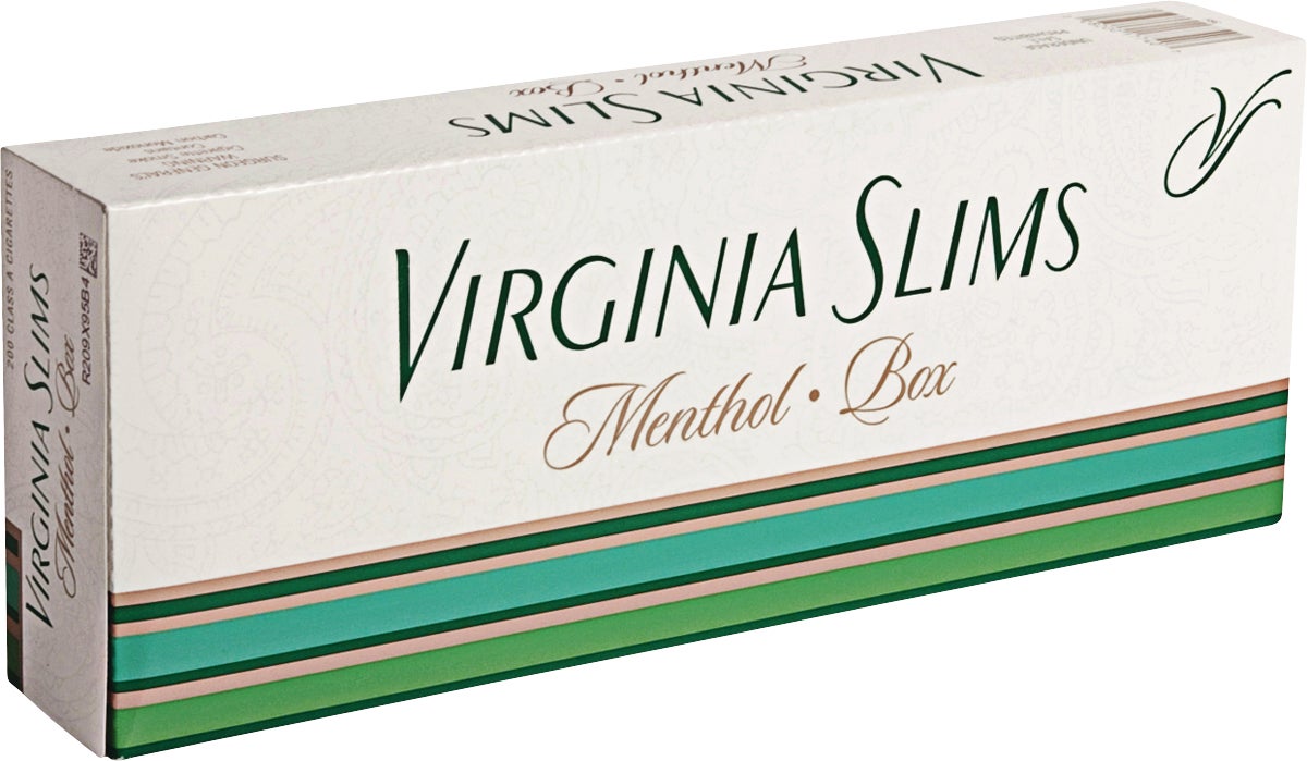 VIRGINIA SLIMS MENTHOL 100 BOX