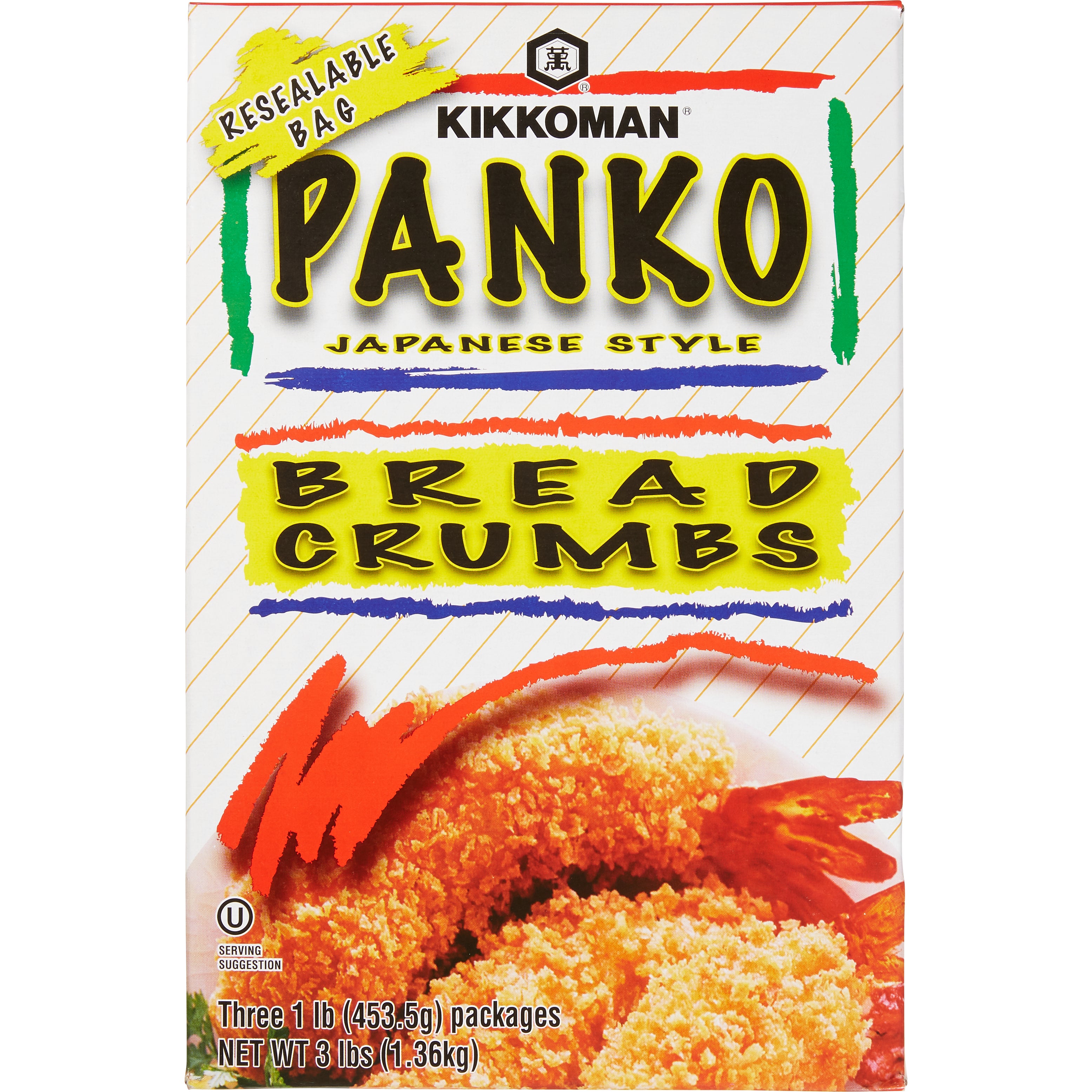 KIKKOMAN PANKO BREAD CRUMBS 48 OZ