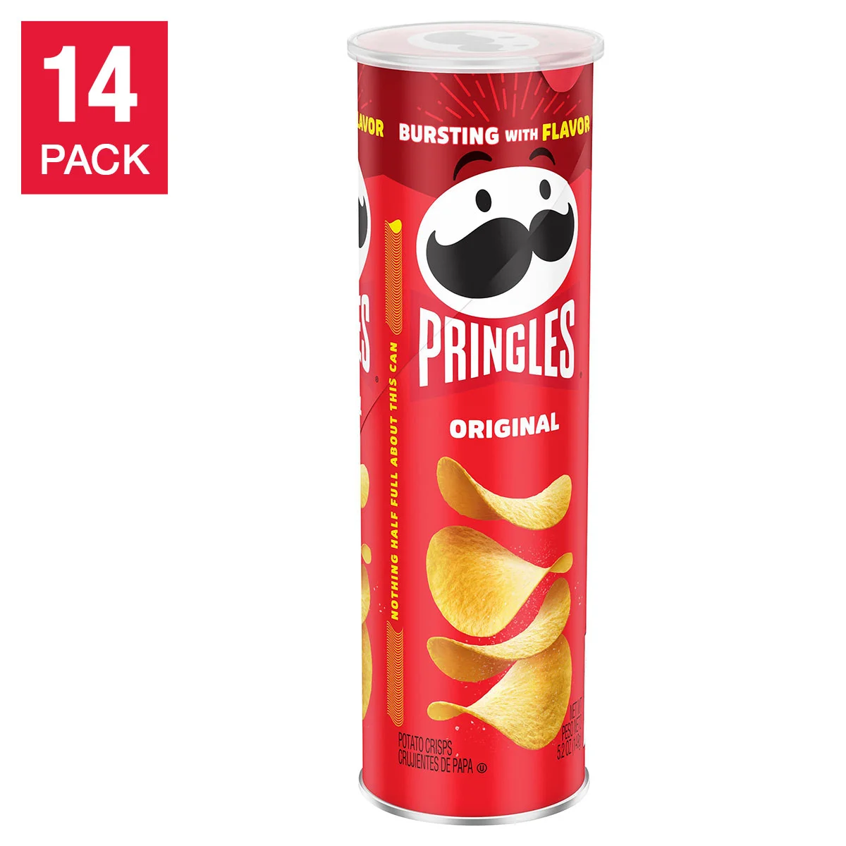 PRINGLES ORIGINAL 14/5.26 OZ - Image 1