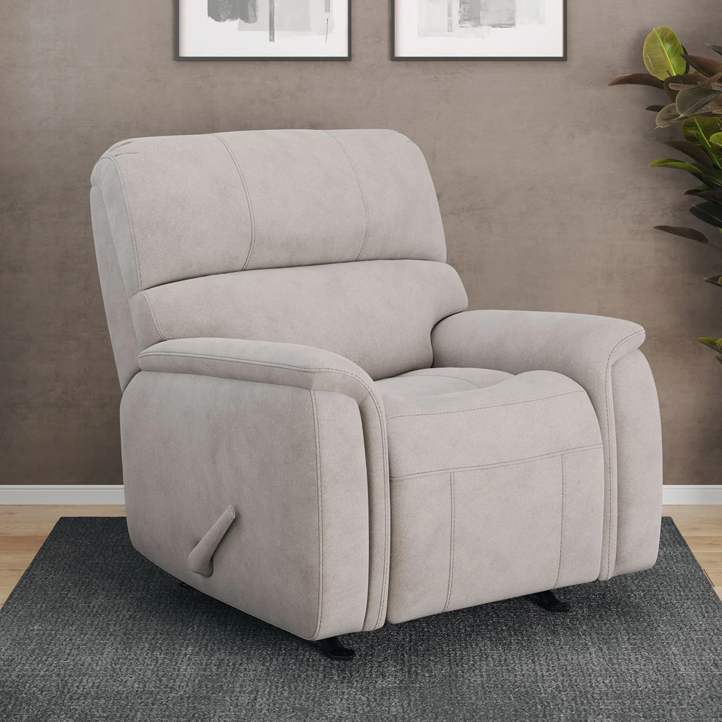 TRUE INNOVATIONS HAYDEN FABRIC RECLINER