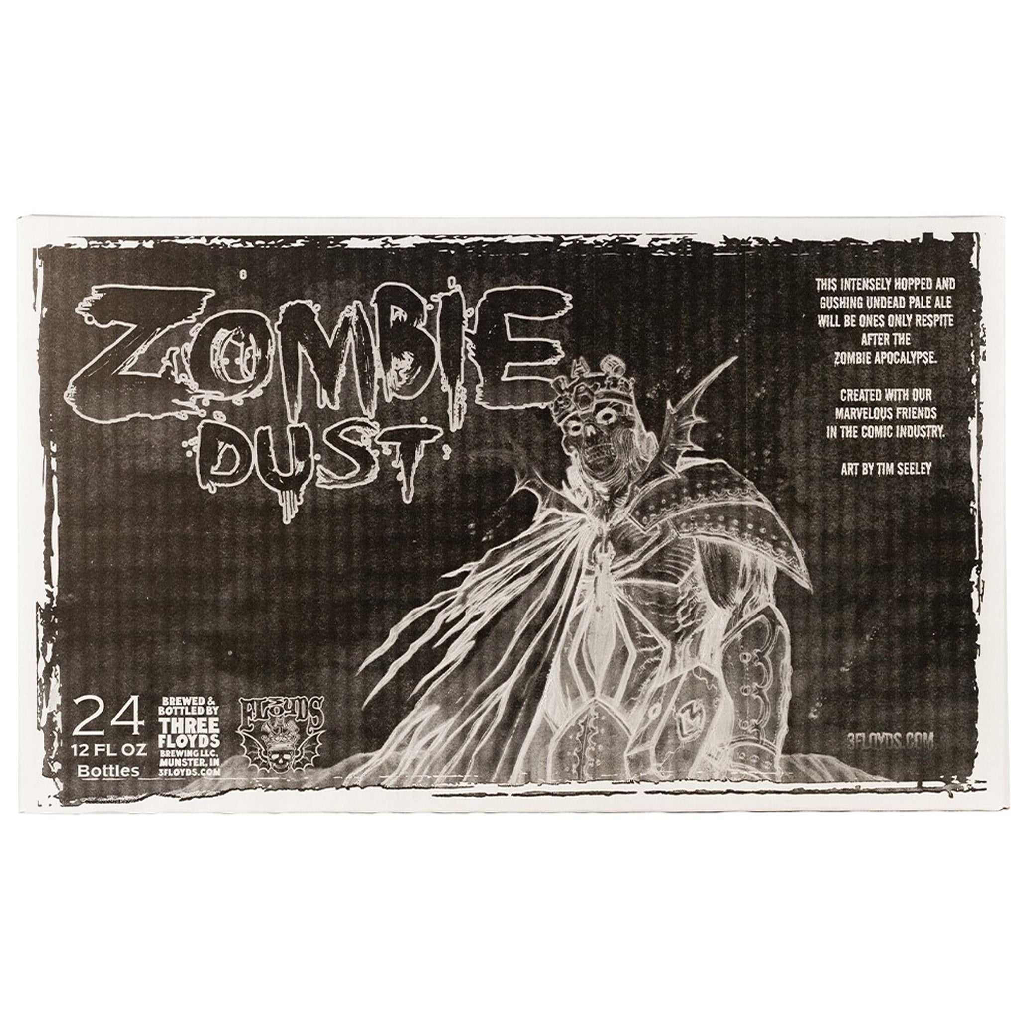 THREE FLOYDS BREWING ZOMBIE DUST PALE ALE 24/12 OUNCE BOTTLES