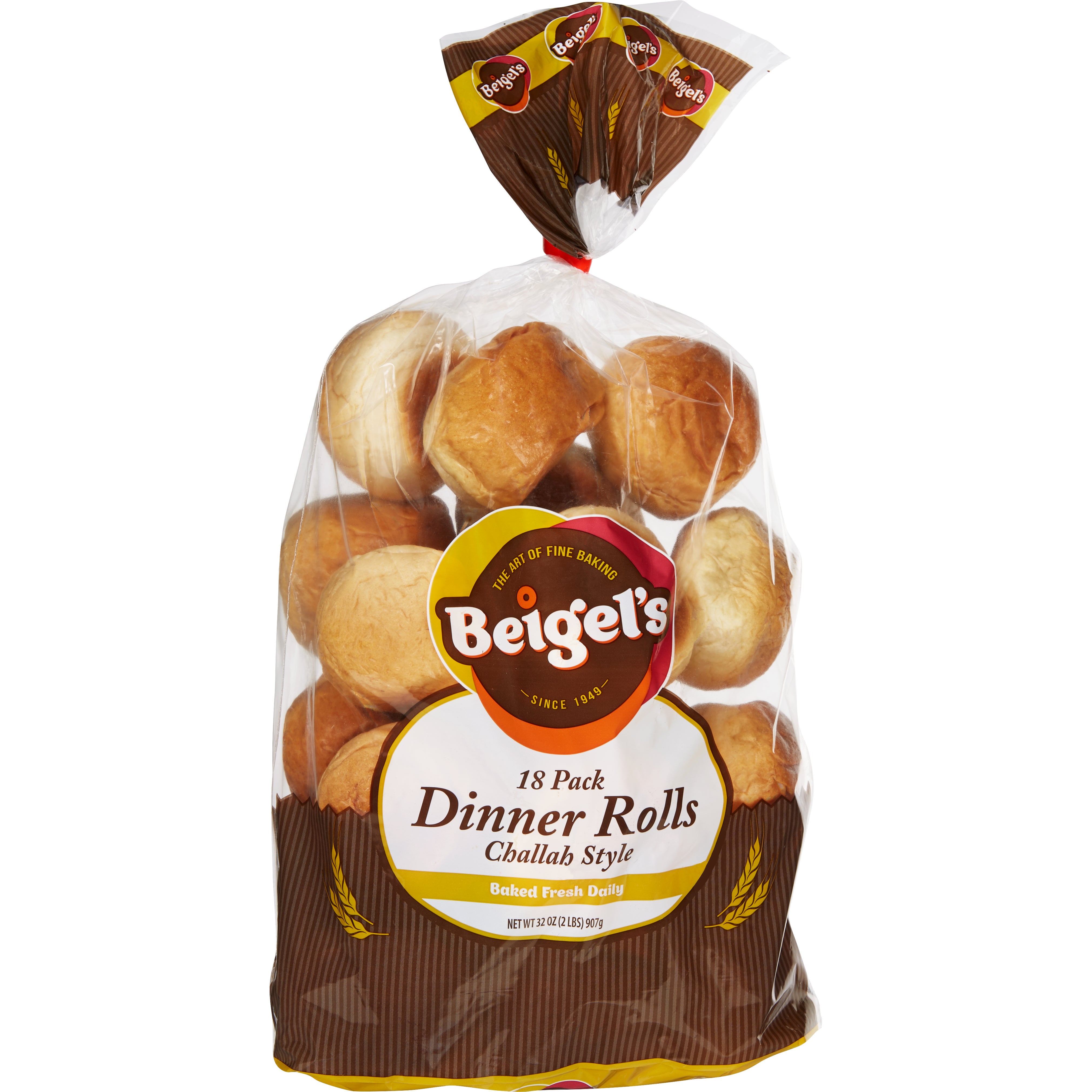 BEIGEL'S KOSHER CHALLAH ROLLS 32 OZ (2 LBS)