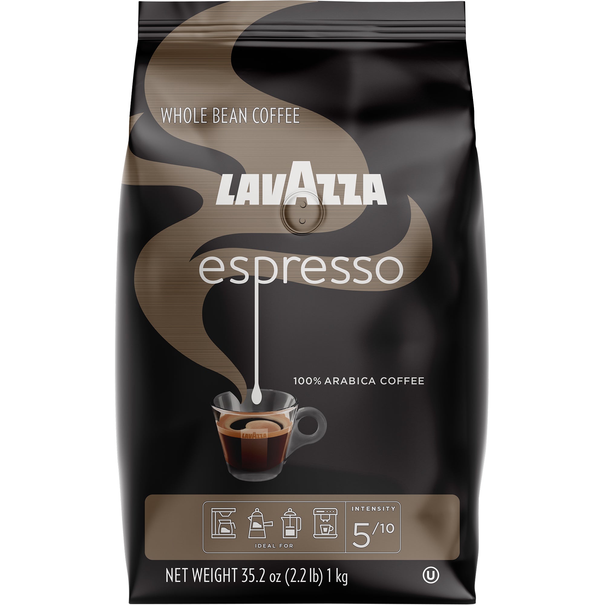 LAVAZZA CAFÉ ESPRESSO COFFEE WHOLE BEAN 2.2 LB - Image 1