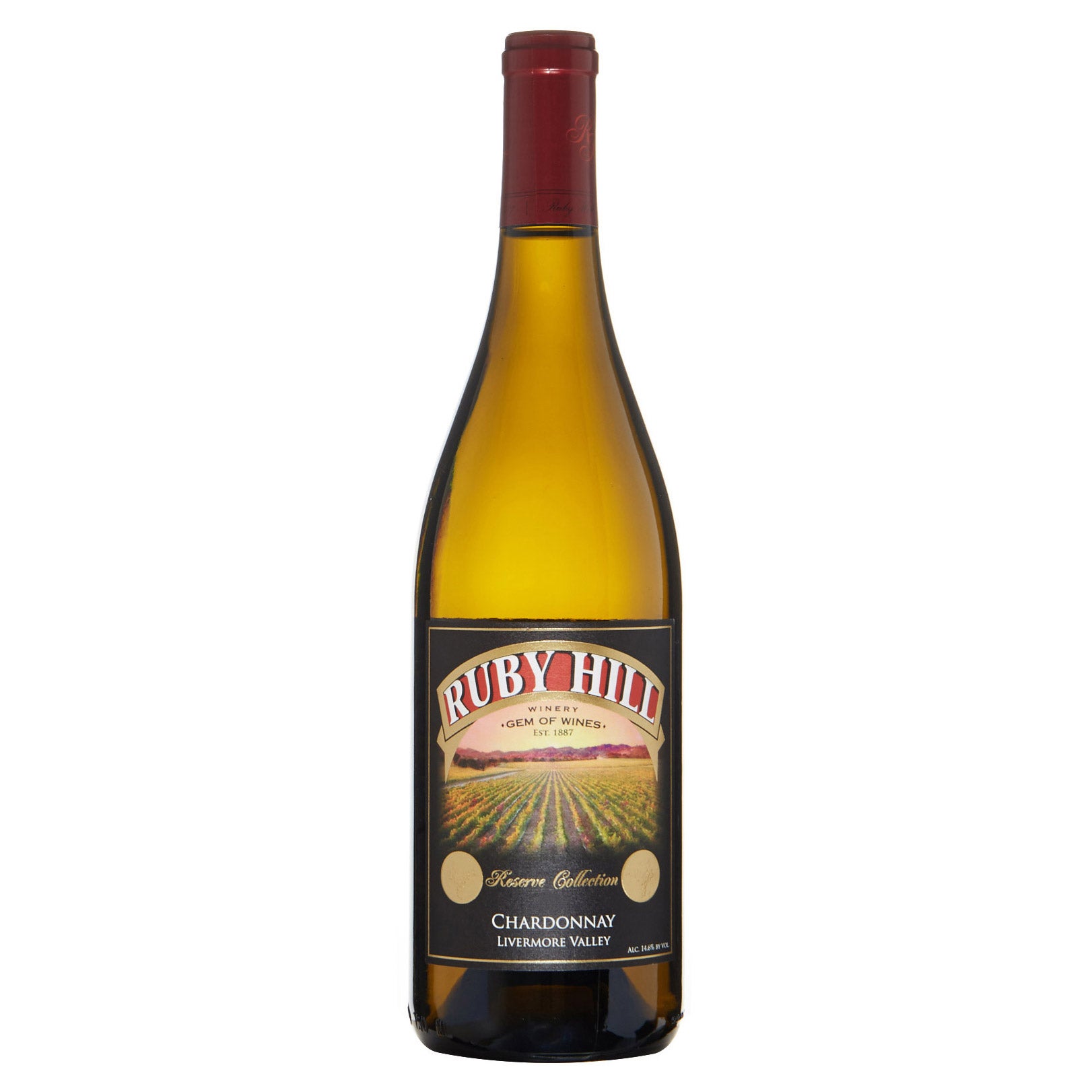 RUBY HILL WINERY CHARDONNAY, RESERVE LIVERMORE VALLEY 750ML