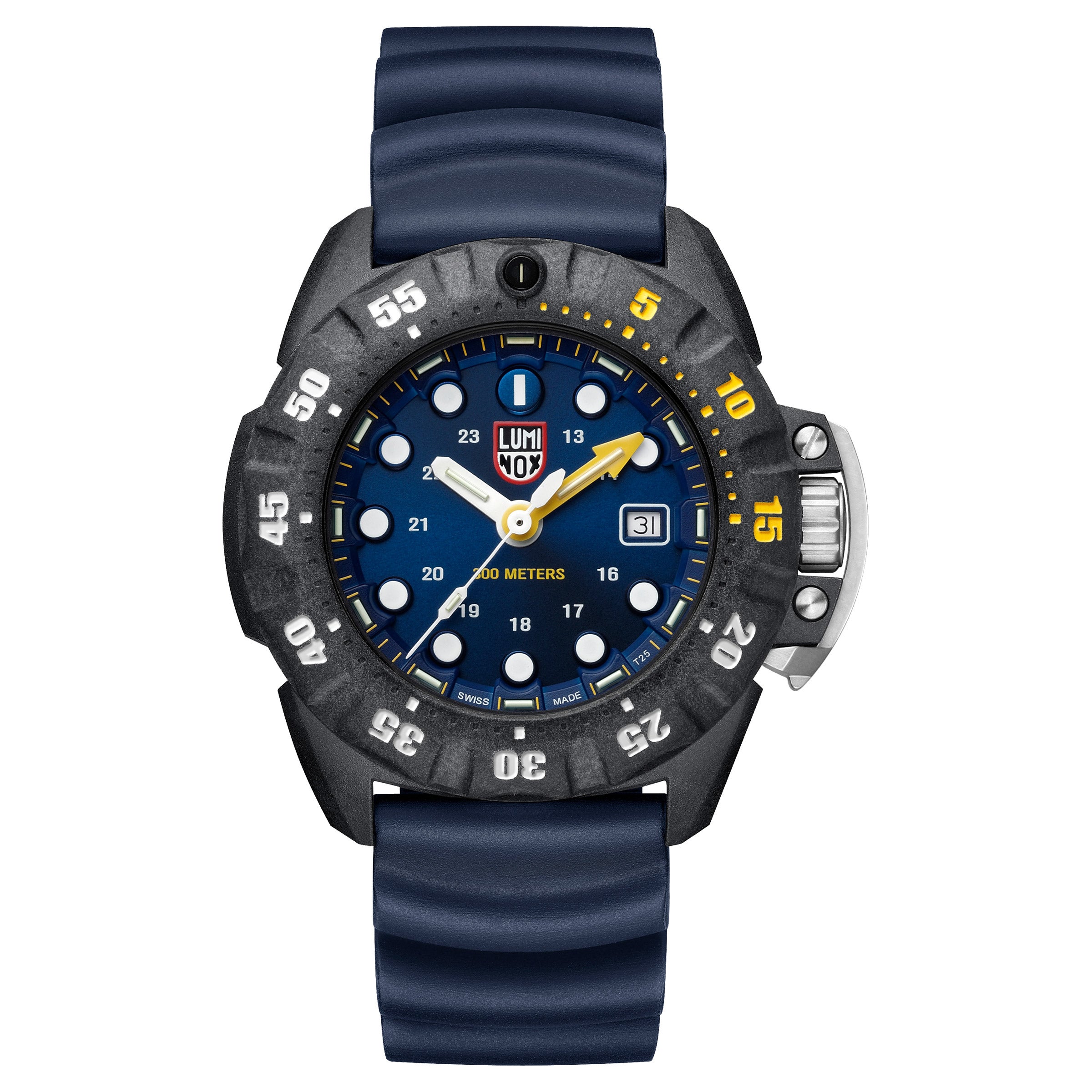 LUMINOX SCOTT CASSELL BLUE DIAL MENS QUARTZ WATCH - Image 1