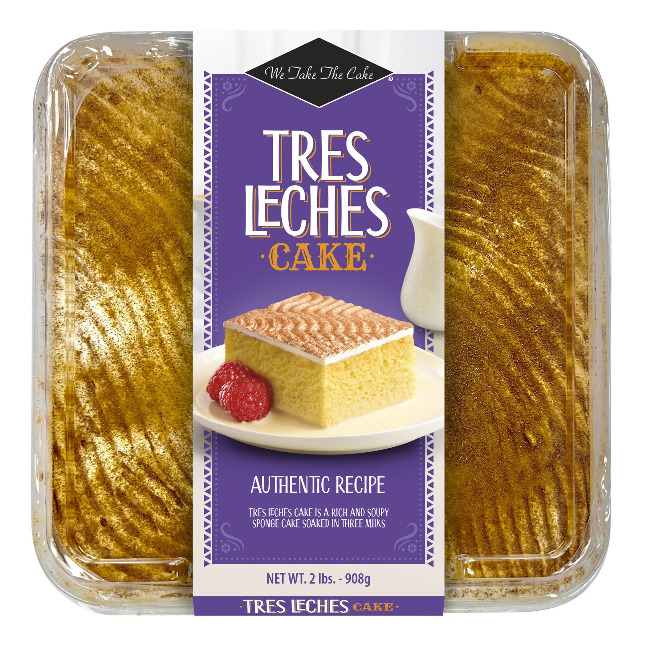 WE TAKE THE CAKE TRES LECHES CAKE 32 OZ