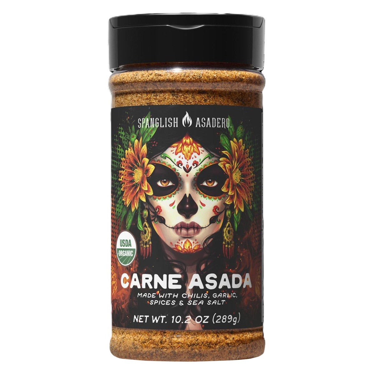 SPANGLISH ORGANIC CARNE ASADA 10.2 OZ - Image 1