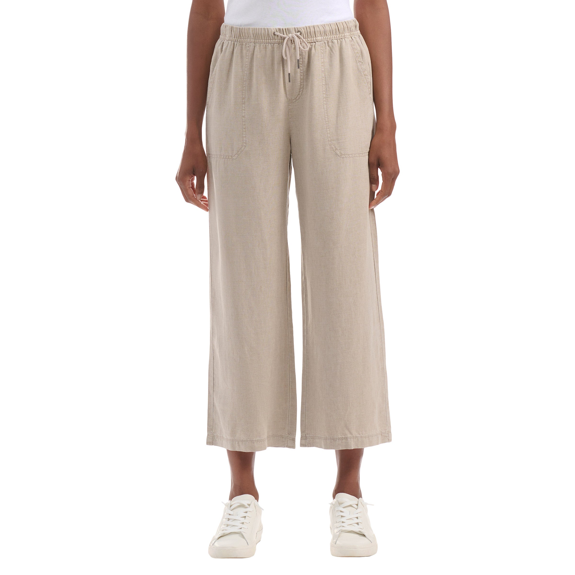 SPLENDID WOMEN'S WIDE LEG CROP PANT - Image 1