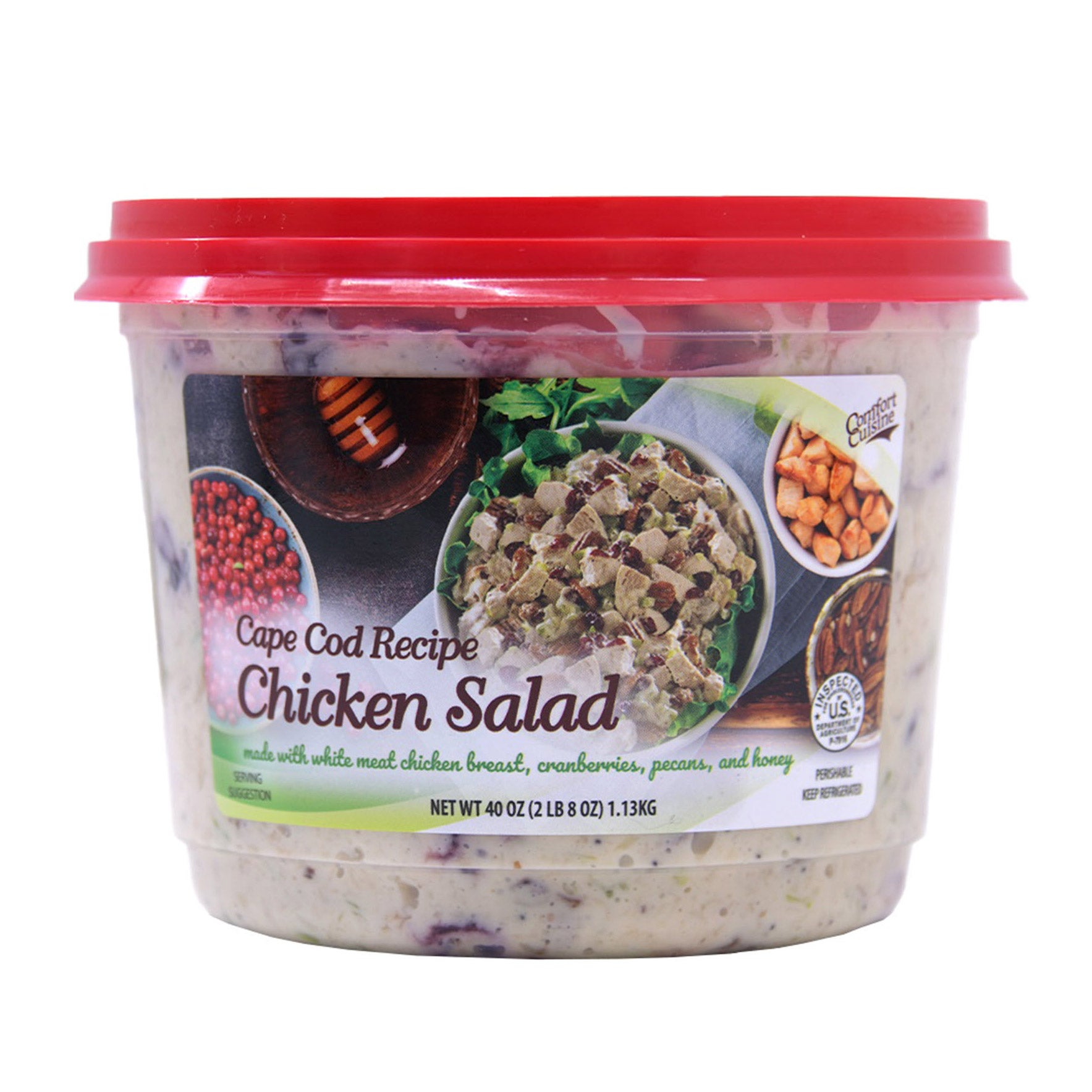 COMFORT CUISINE CAPE COD CHICKEN SALAD 40 OUNCE CONTAINER