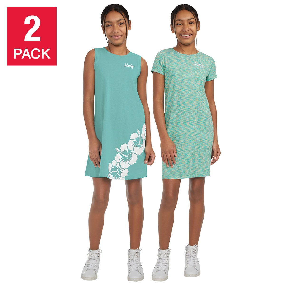 HURLEY YOUTH 2-PACK DRESS