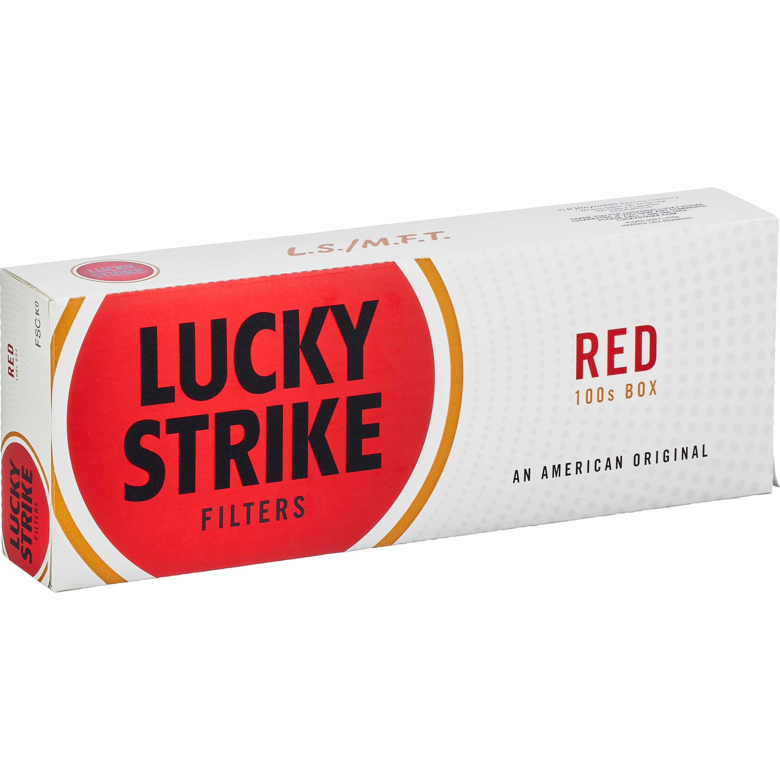 LUCKY STRIKE RED FILTER 100 BOX