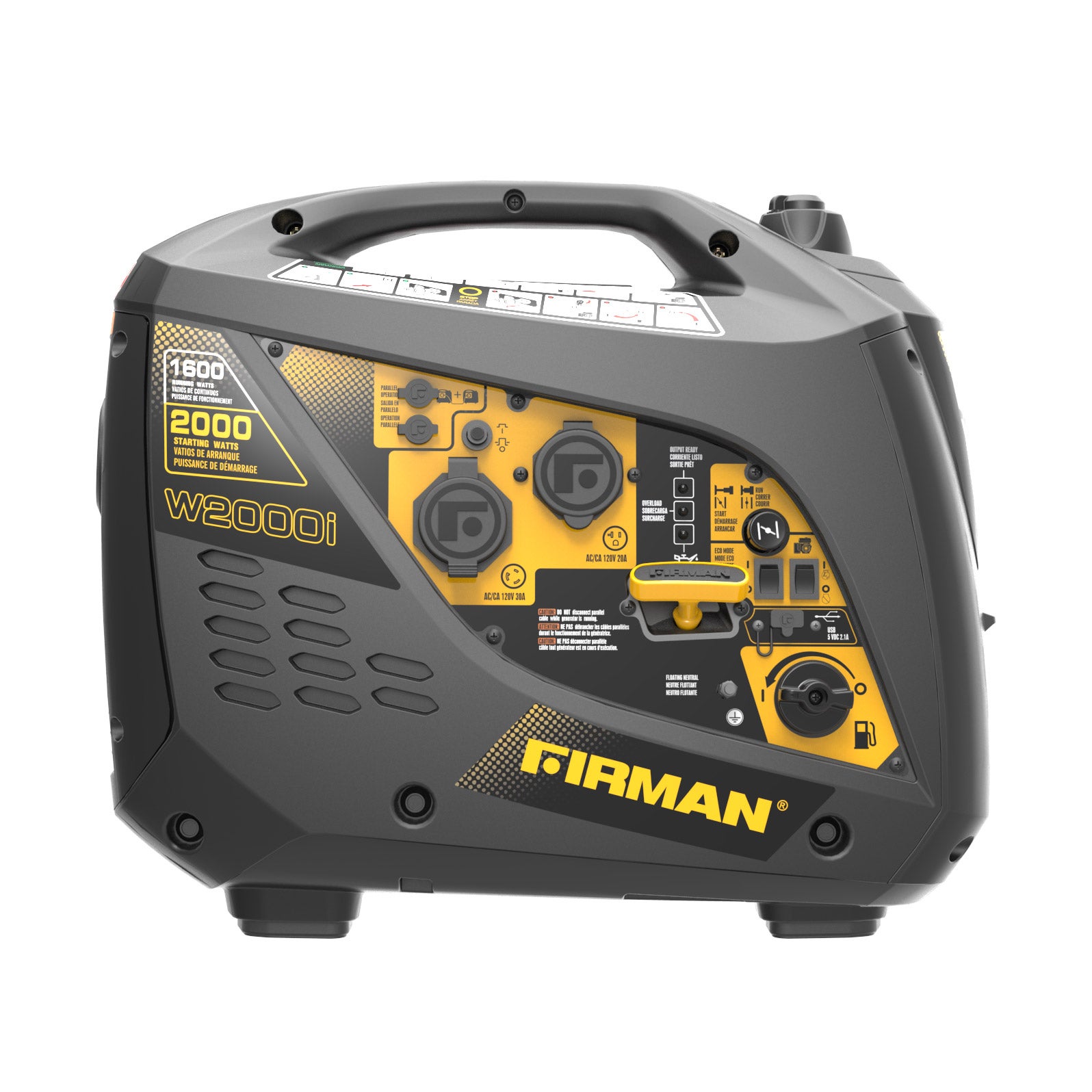 FIRMAN INVERTER GENERATOR 2000W PEAK/1600W RUN - Image 1