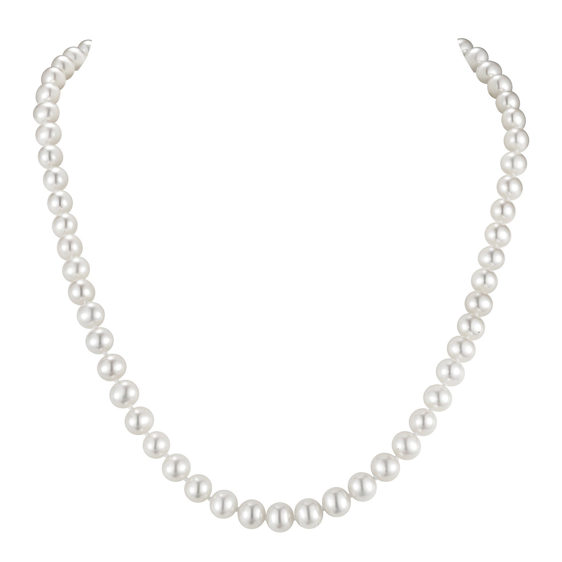 6.5-7MM FRSHWTR CULT PEARL NECK W/ ILLUSION CLASP 17.75¨ 14KT YG - Image 1