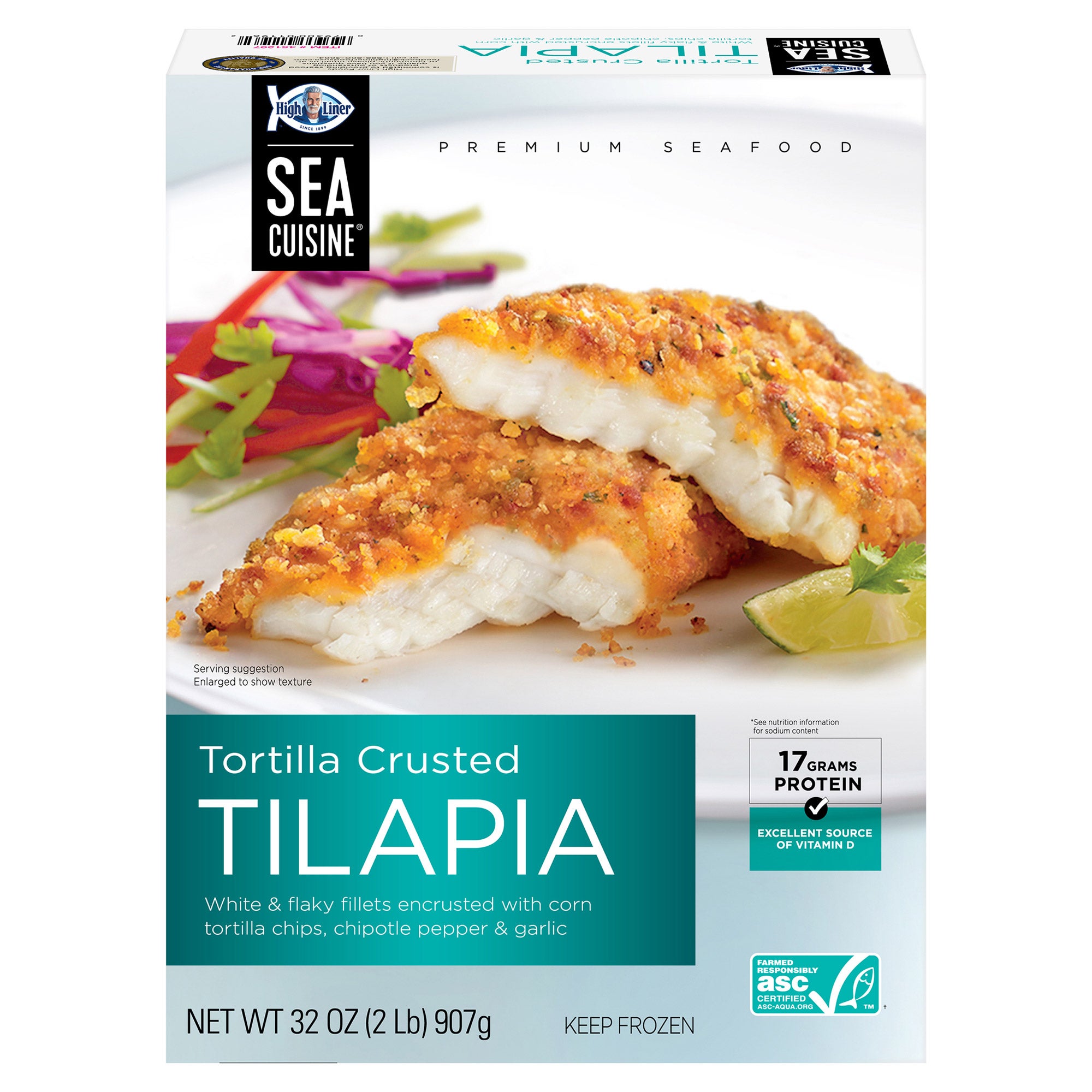SEA CUISINE TORTILLA CRUSTED TILAPIA 2 LBS