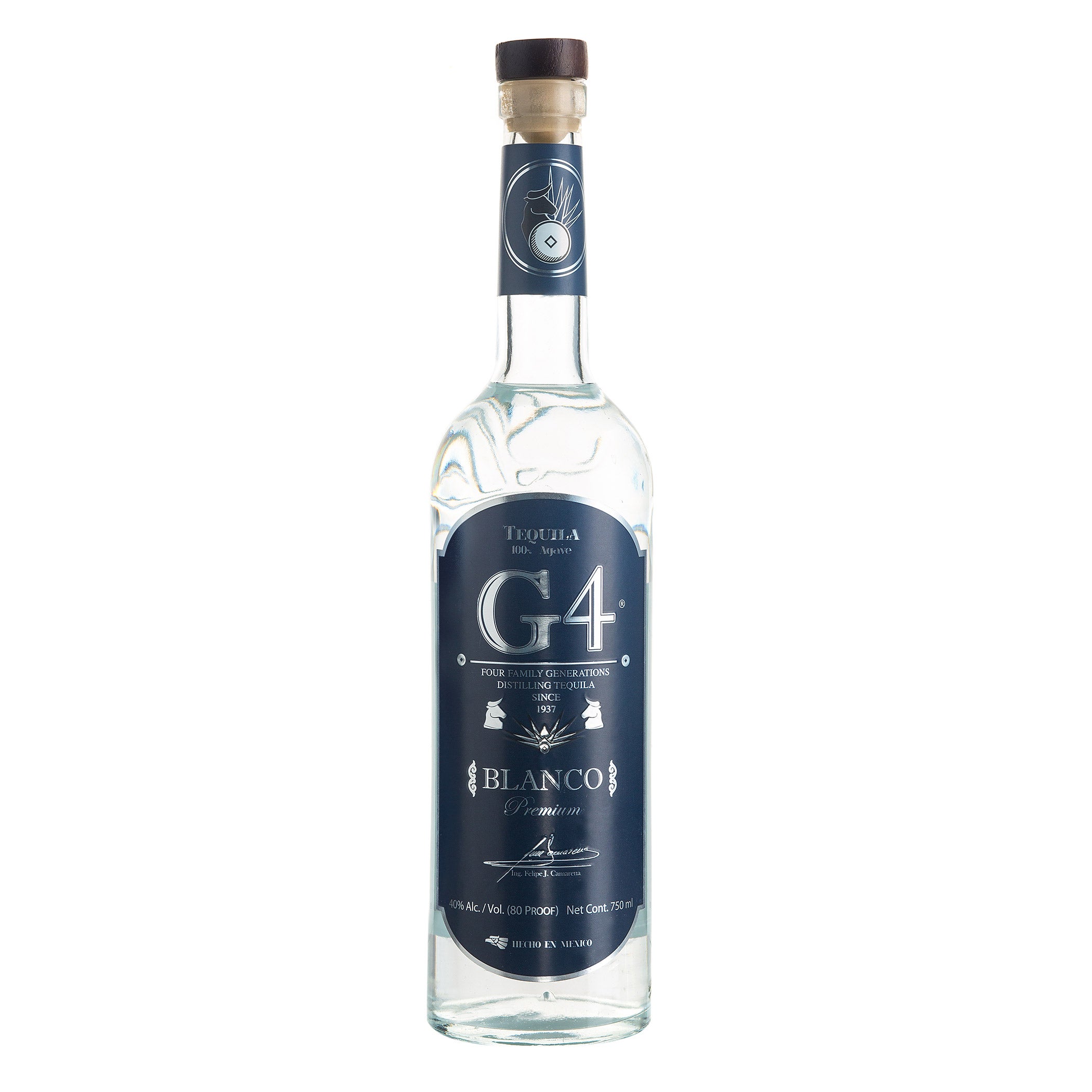 G4 BLANCO TEQUILA MEXICO 750ML