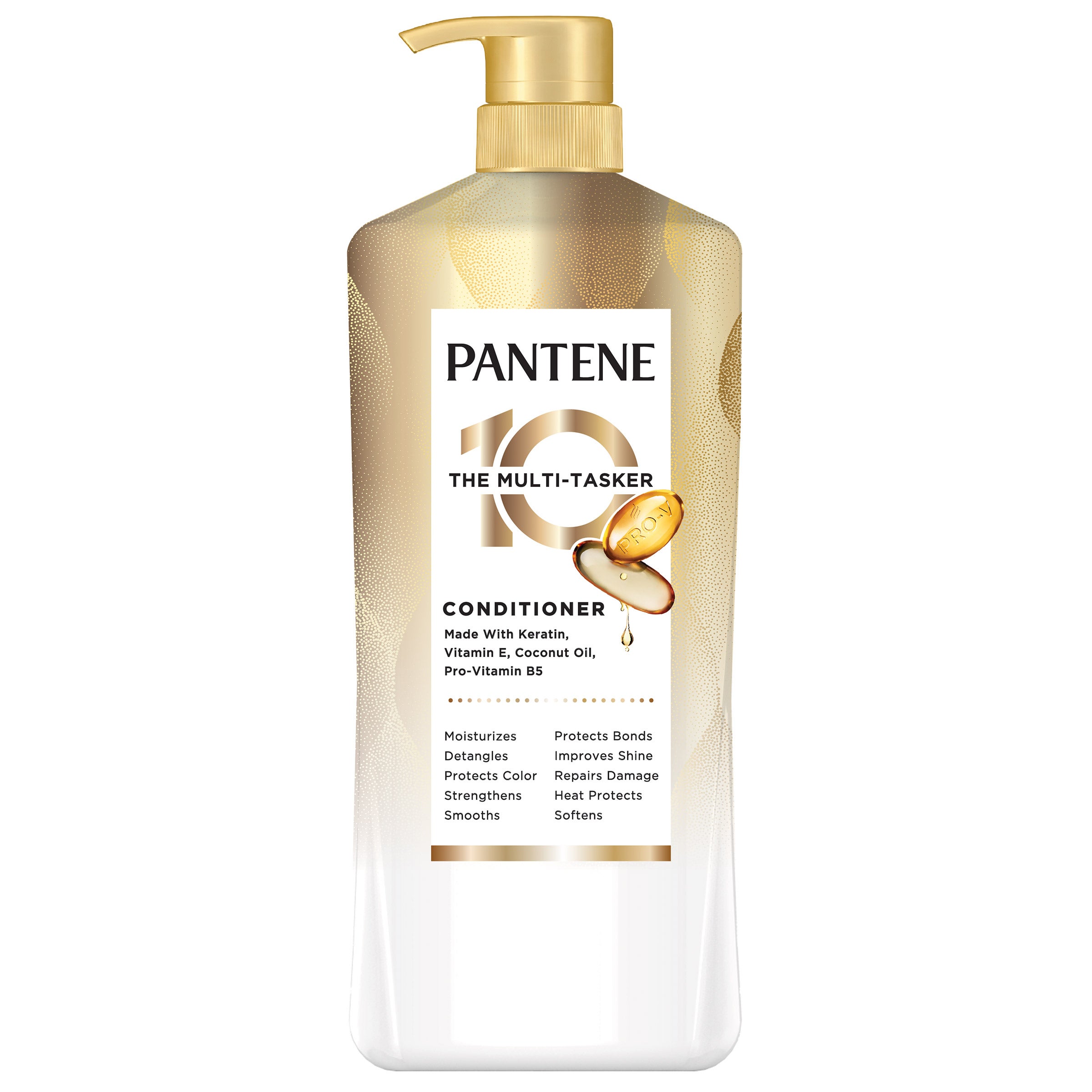 PANTENE 10-IN-1 MULTITASKER CONDITIONER 38.2 FL OZ - Image 1