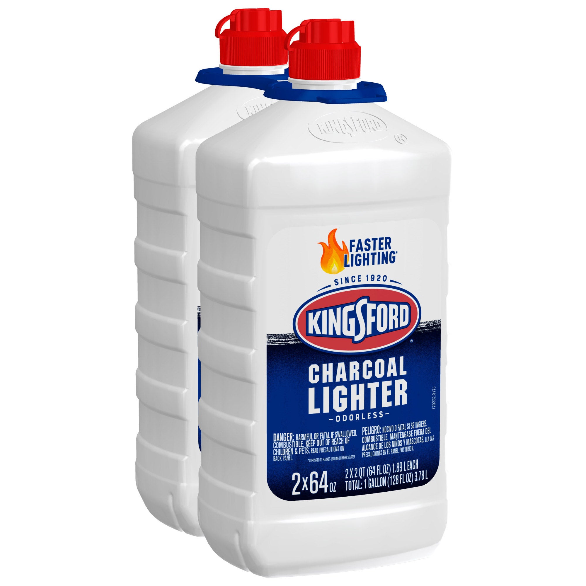 KINGSFORD PROFESSIONAL CHARCOAL LIGHTER FLUID 2/64 OZ