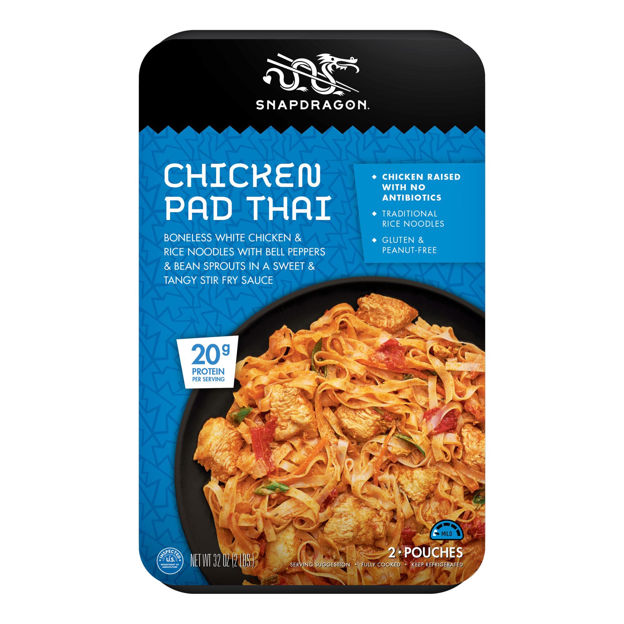 SNAPDRAGON CHICKEN PAD THAI 2/16 OZ - Image 1