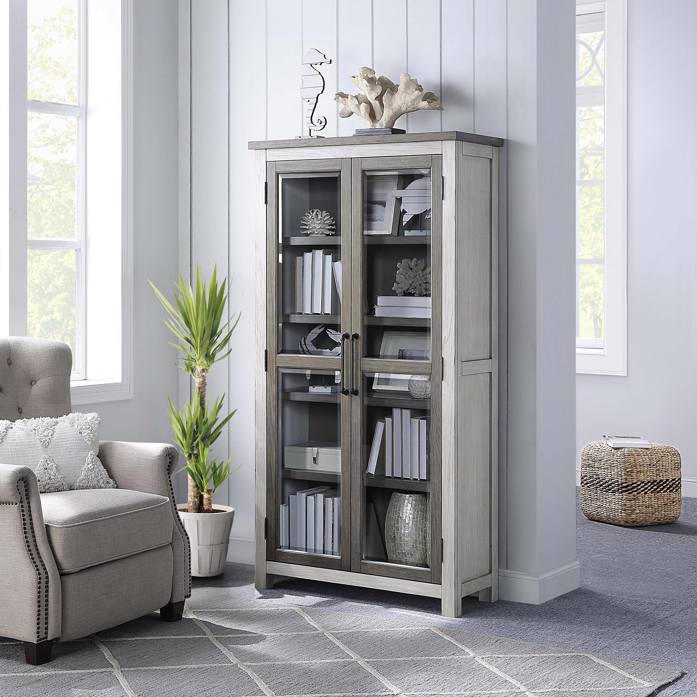 BAYSIDE FURNISHINGS EVELYN MAE BOOKCASE - Image 1
