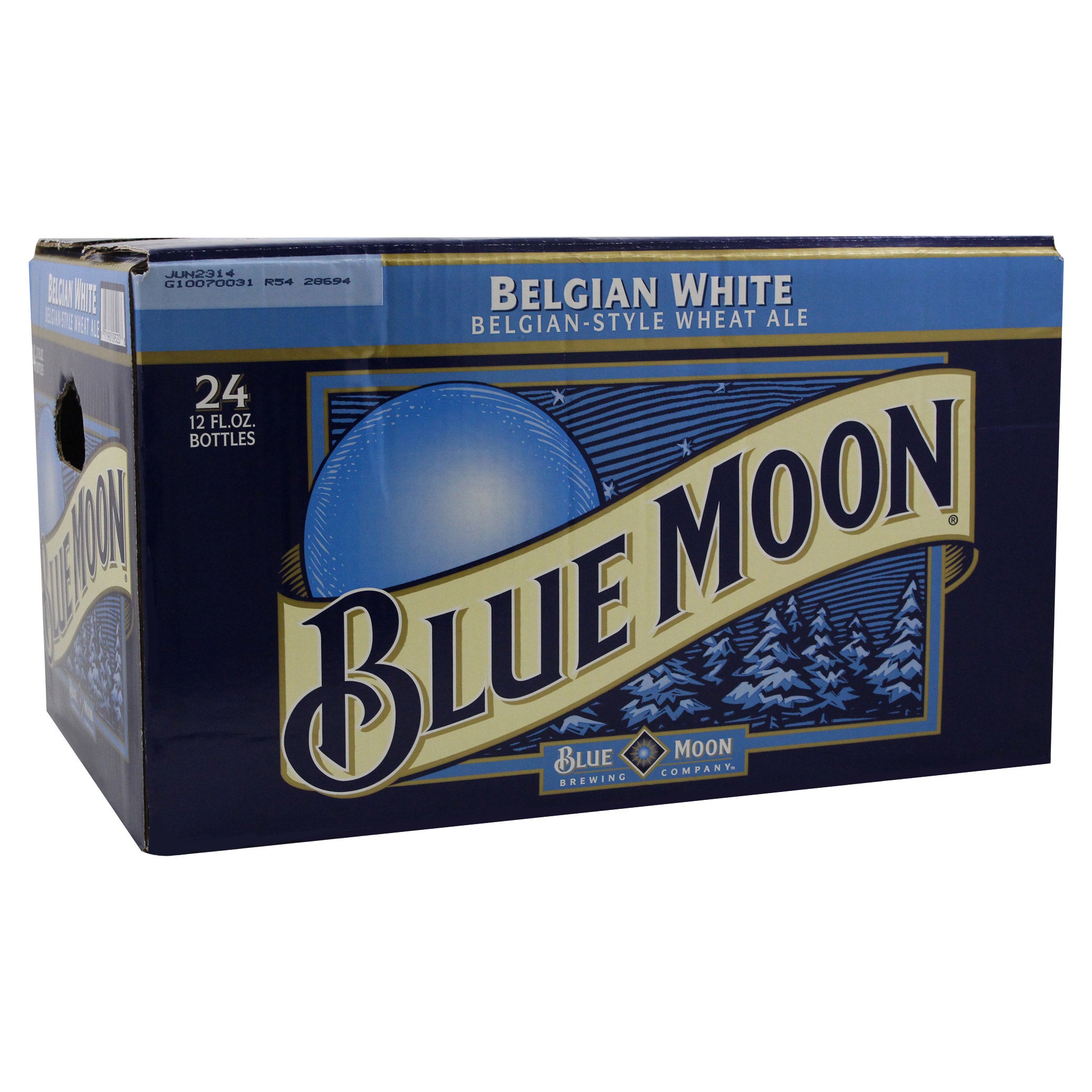 BLUE MOON BELGIAN STYLE ALE 24/12 OUNCE BOTTLES