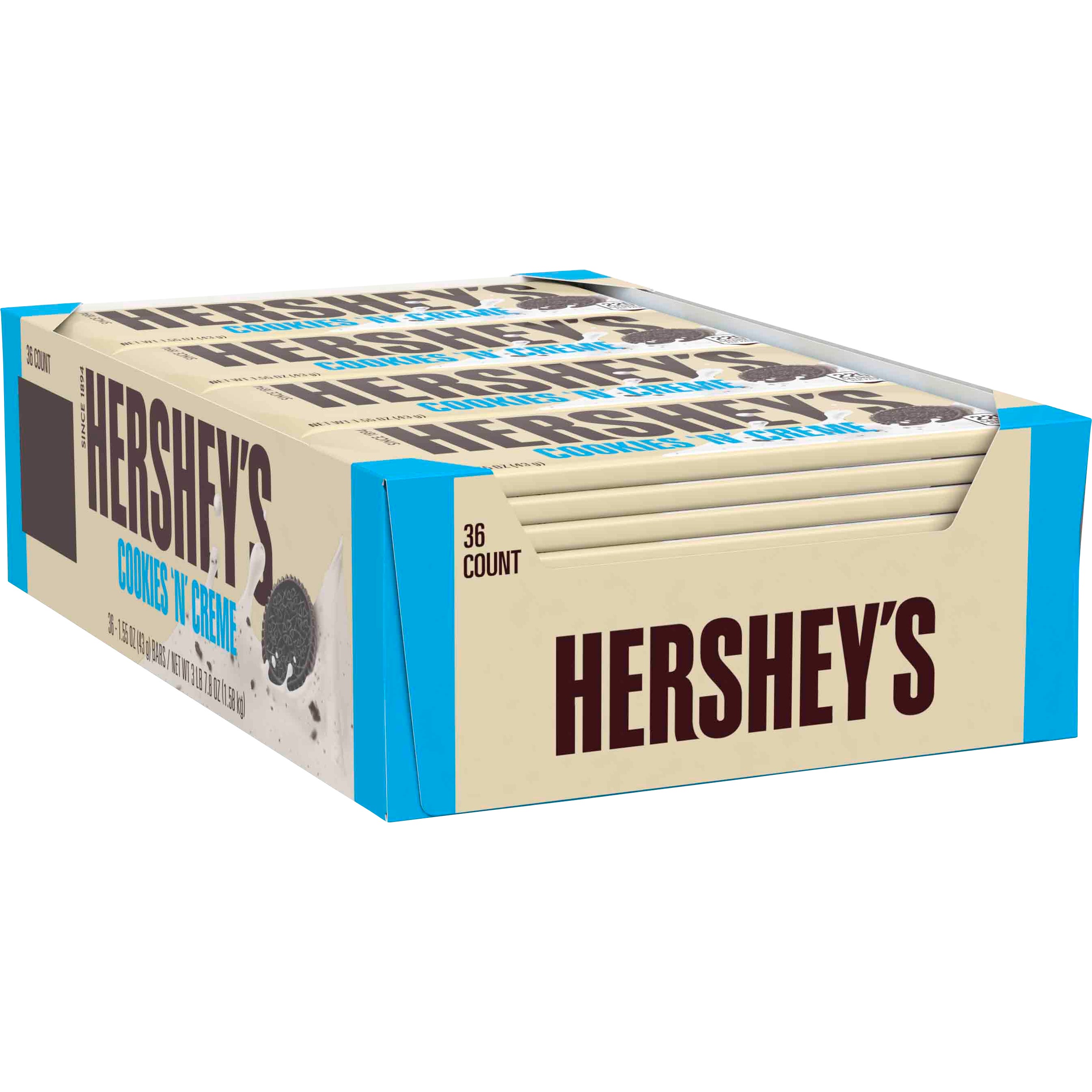 HERSHEY'S COOKIES 'N' CREME 36 CT/1.55 OZ - Image 1