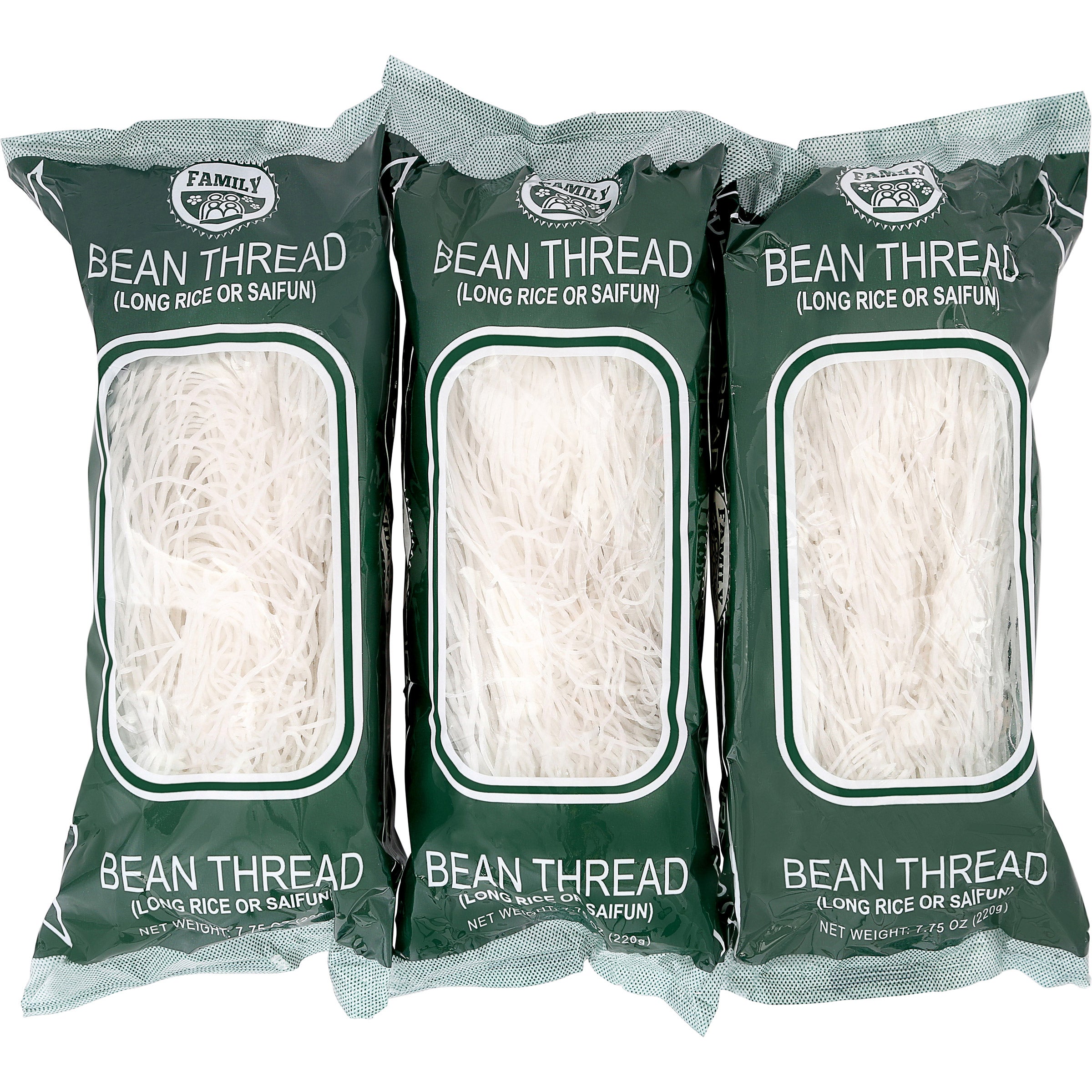 FAMILY FOOD LONG RICE NOODLE 3/7.75OZ
