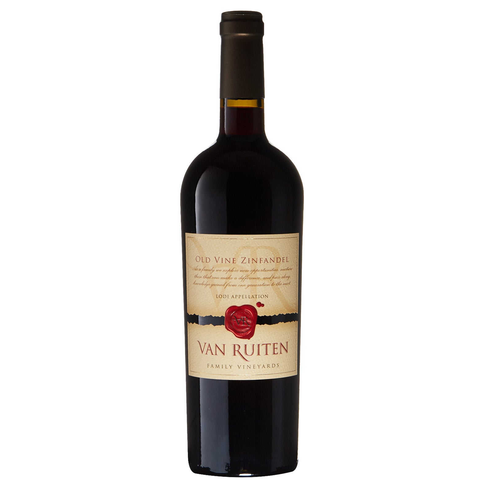 VAN RUITEN OLD VINES ZINFANDEL LODI 750ML - Image 1