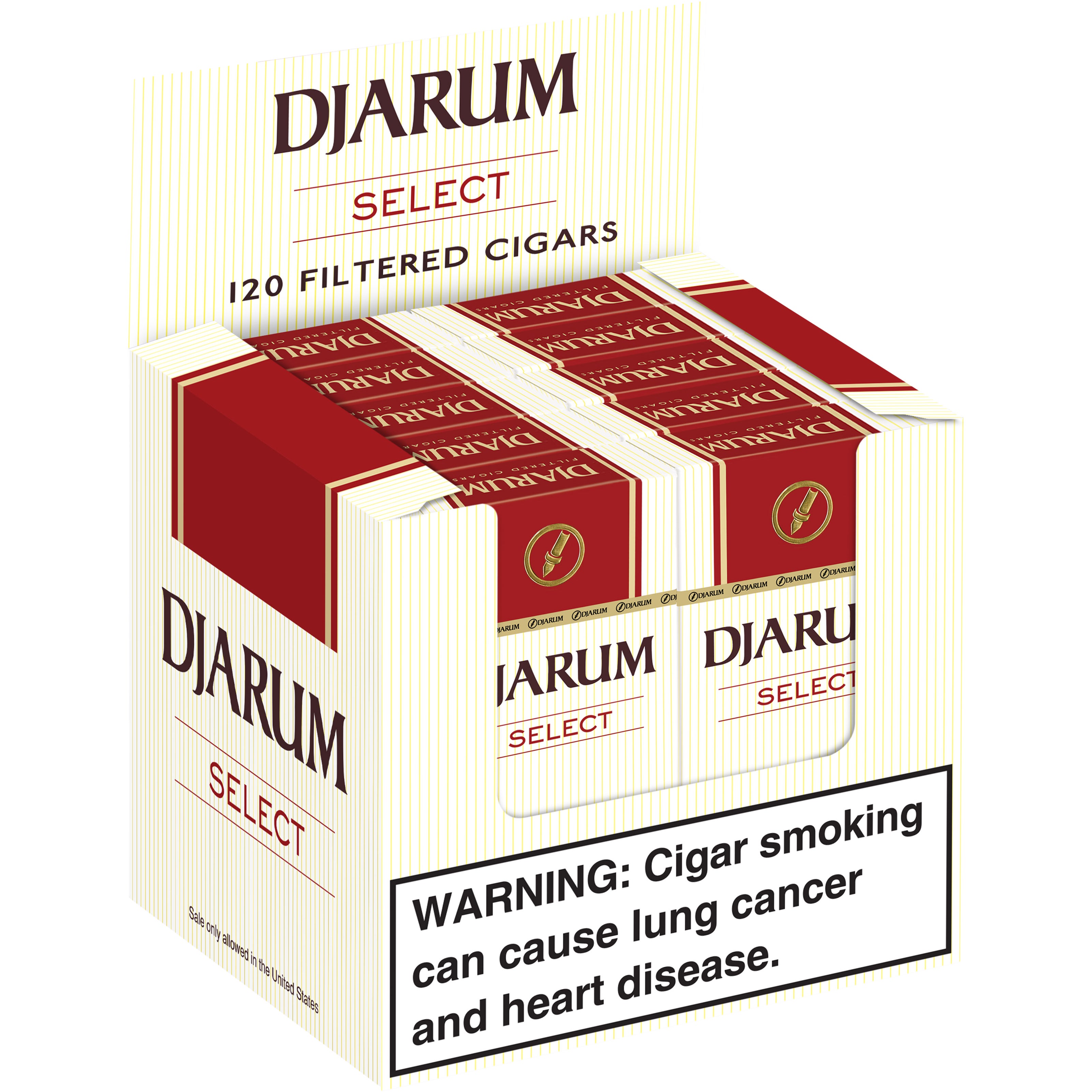 DJARUM SELECT FILTERED CIGARS 10/12 CT - Image 1