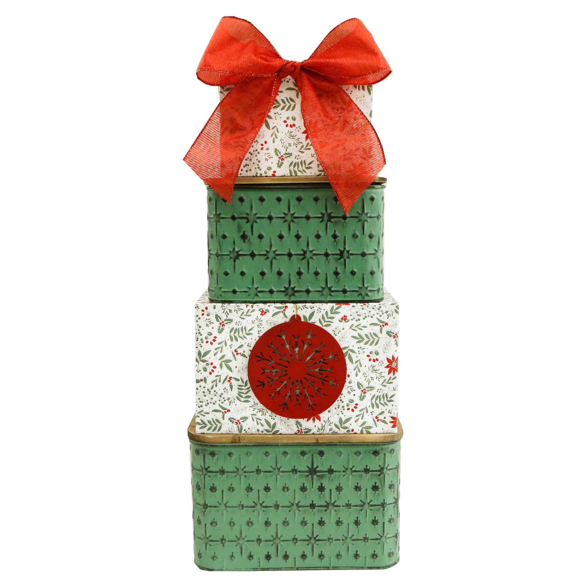 DESIGNPAC WINTER NIGHTS HOLIDAY TOWER 72.40 OZ - Image 1