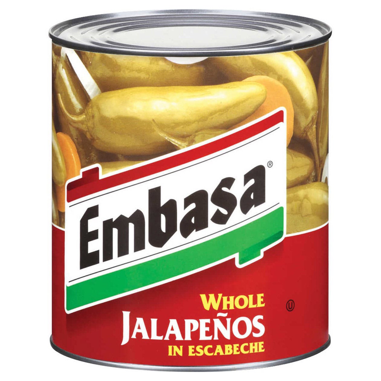 EMBASA WHOLE JALAPENOS W/ESCABECHE 92 OUNCES