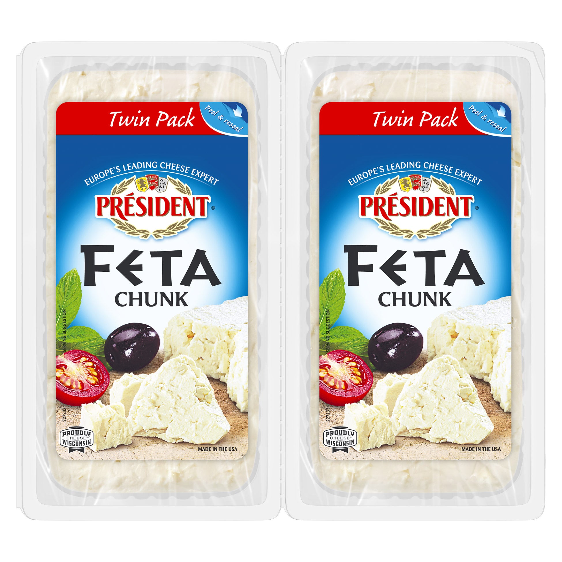 PRESIDENT FETA BLOCK 2/1.25 LBS - Image 1