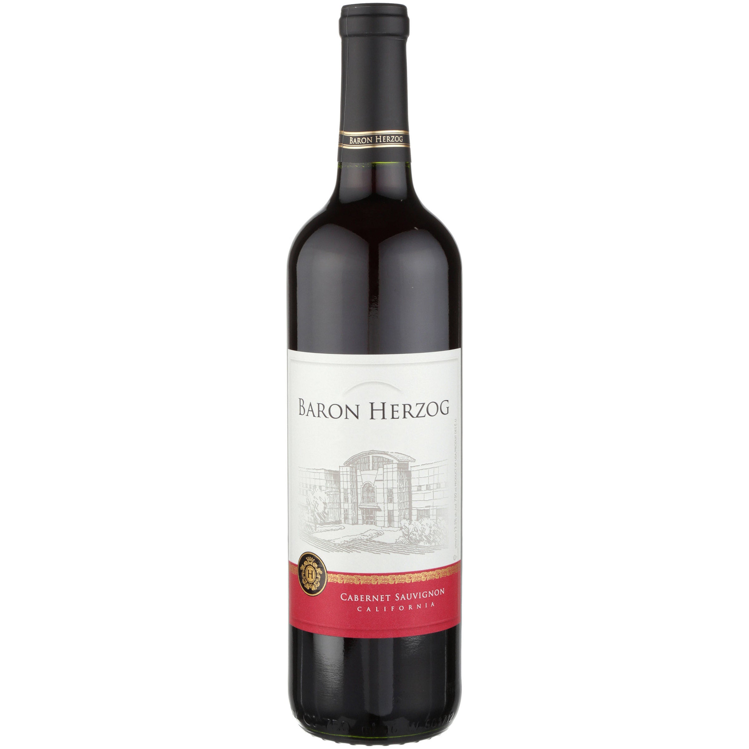 BARON HERZOG (KOSHER) CABERNET SAUVIGNON CALIFORNIA 750 ML