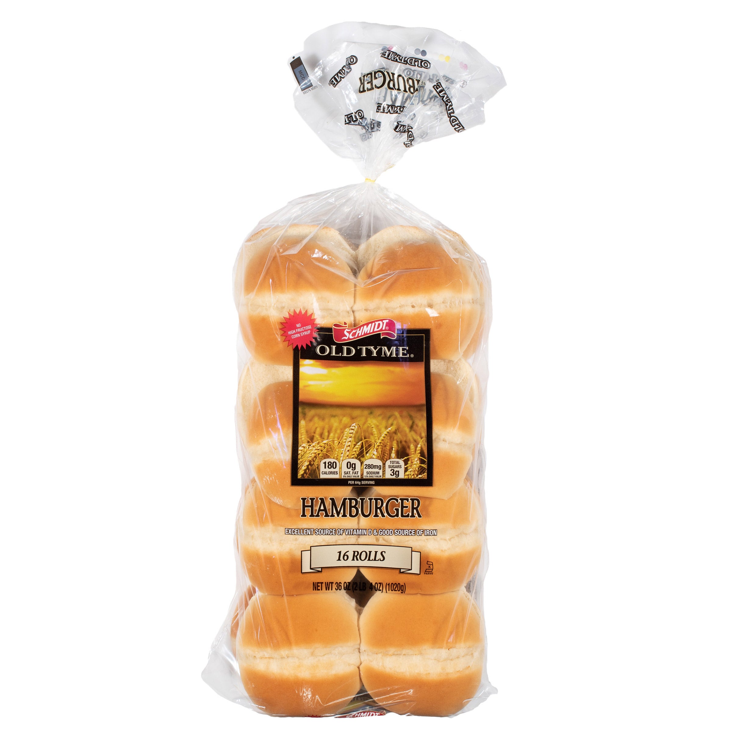 OLD TYME HAMBURGER BUNS 16 CT (2.25 LBS)