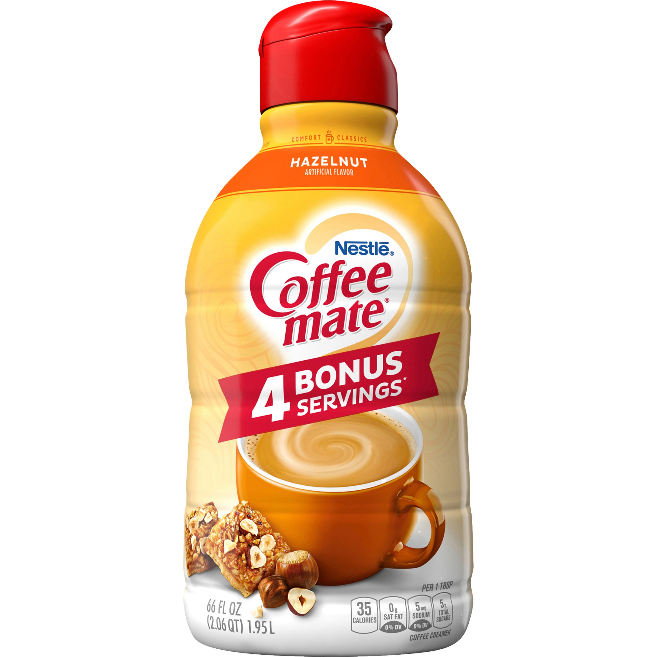 COFFEE MATE HAZELNUT CREAMER 66 FL OZ - Image 1