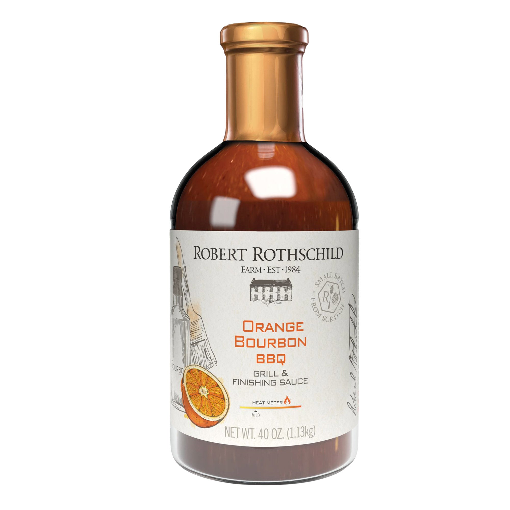 ROBERT ROTHSCHILD ORANGE BOURBON BBQ 40 OZ - Image 1