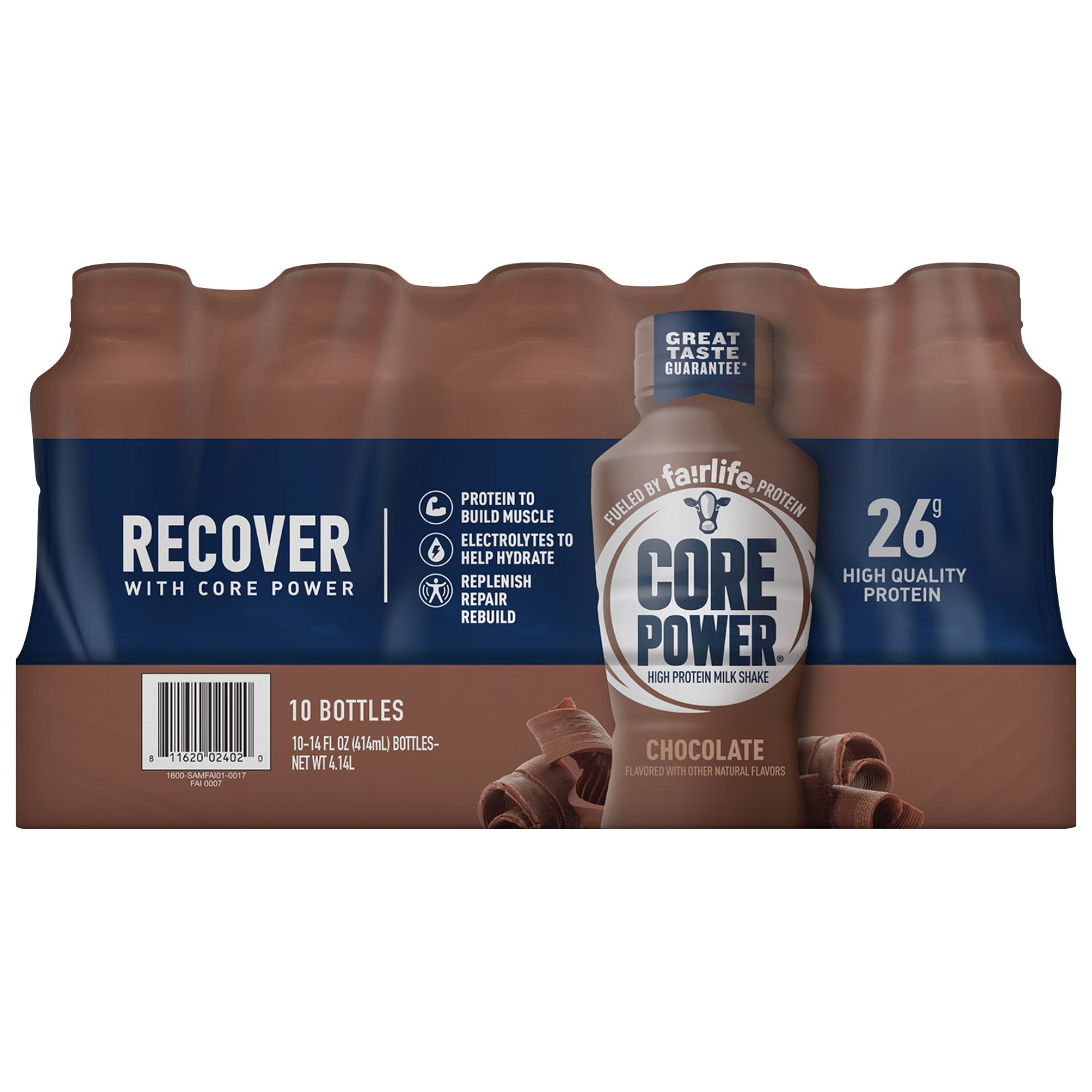 CORE POWER 26G PROTEIN SHAKE 14 FL OZ / 10 PK - Image 1