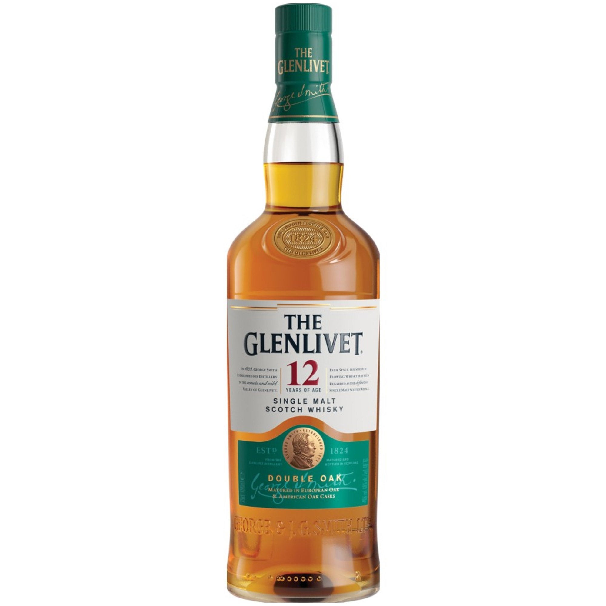 GLENLIVET 12YR SINGLE MALT SCOTCH SCOTLAND 750 ML