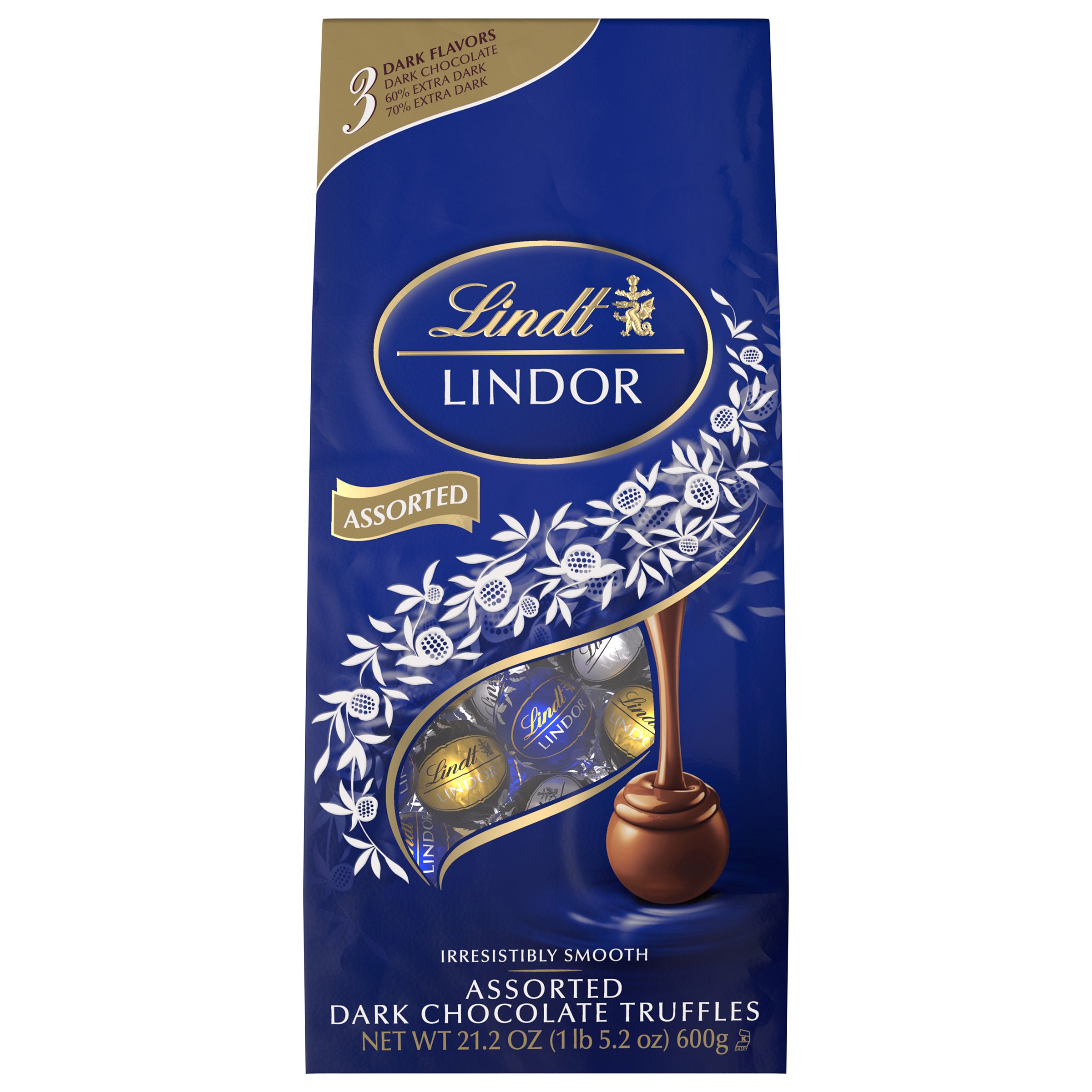 LINDT DARK ASSORTMENT BAG 21.2 OZ - Image 1