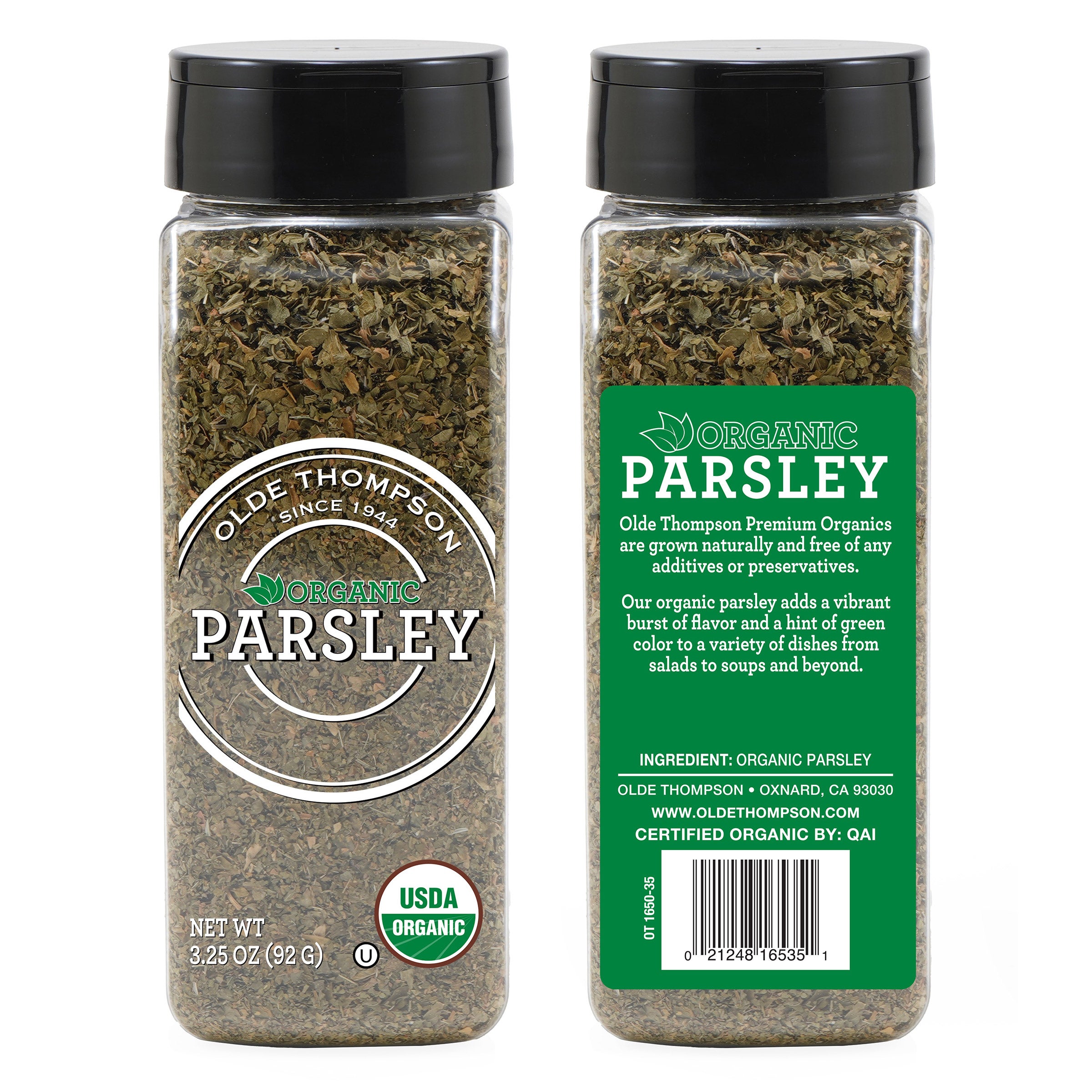 ORGANIC OLDE THOMPSON PARSLEY 3.25 OUNCES