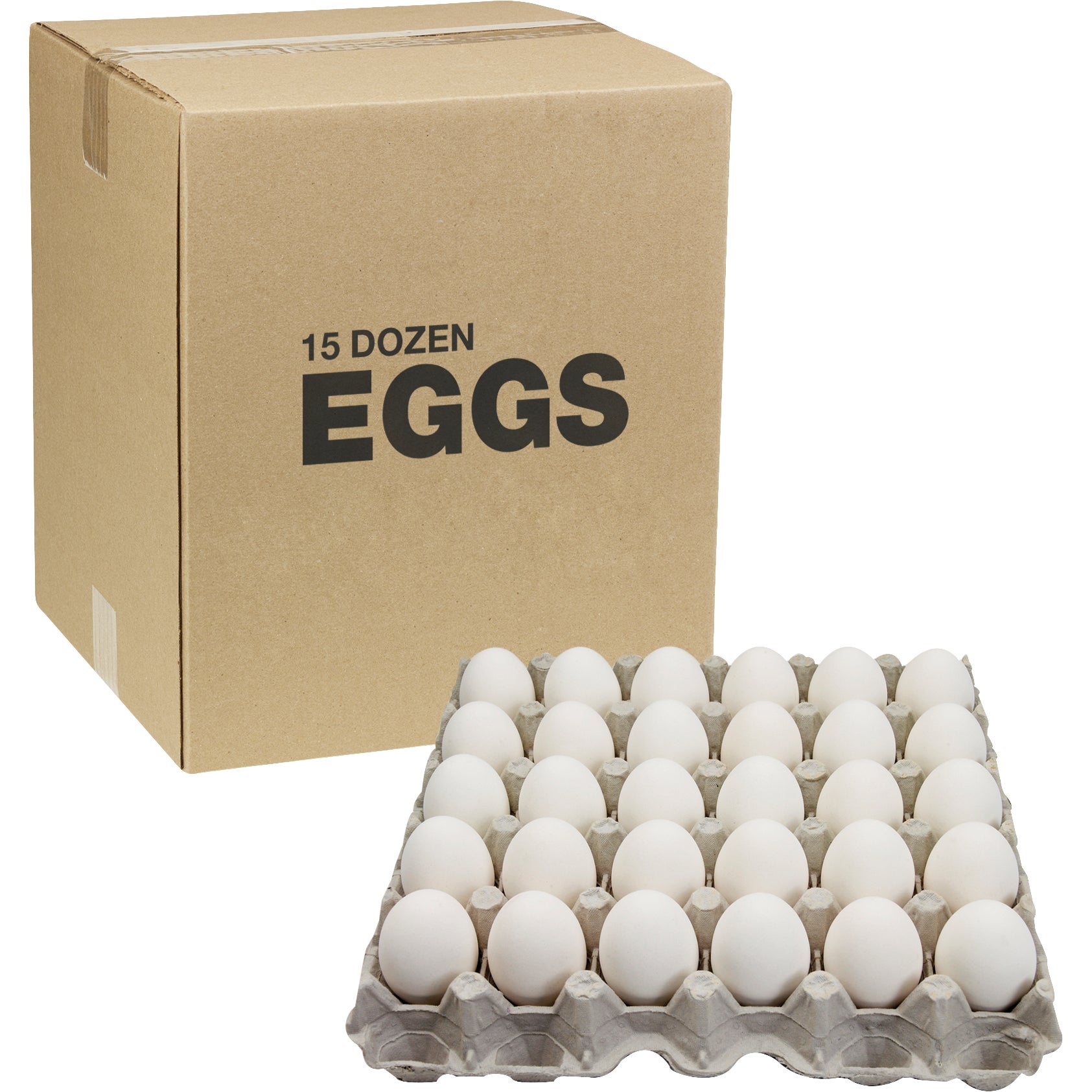 GRADE A CAGE FREE LARGE EGGS 180 CT (15 DOZEN)
