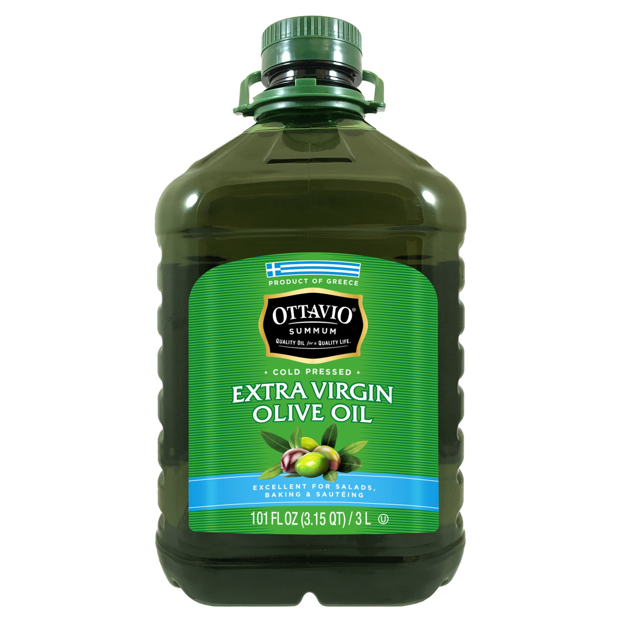 OTTAVIO SUMMUM EVOO PRODUCT OF GREECE 3 LITER BOTTLE