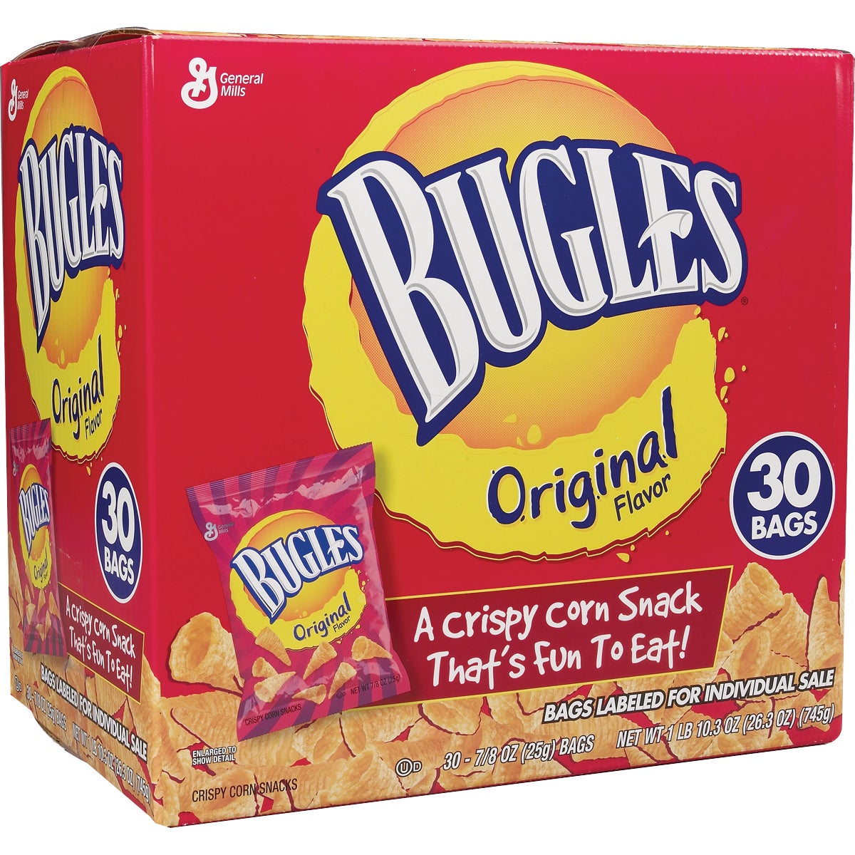 BUGLES ORIGINAL FLAVOR 30 CT / 0.88 OZ