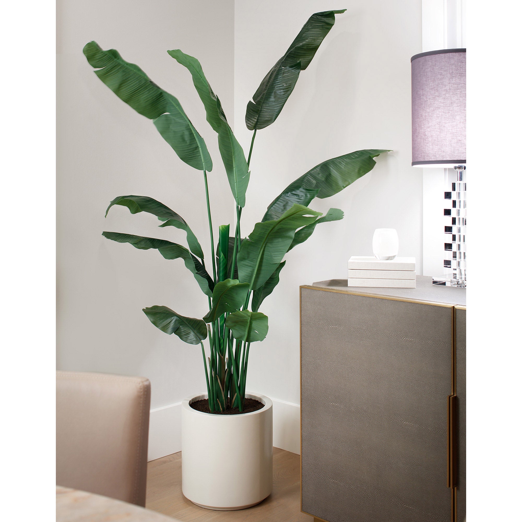 CG HUNTER FAUX TROPICAL BANANA TREE