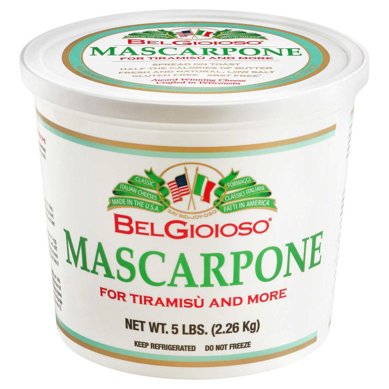 BELGIOIOSO FRESH MASCARPONE 5 LB
