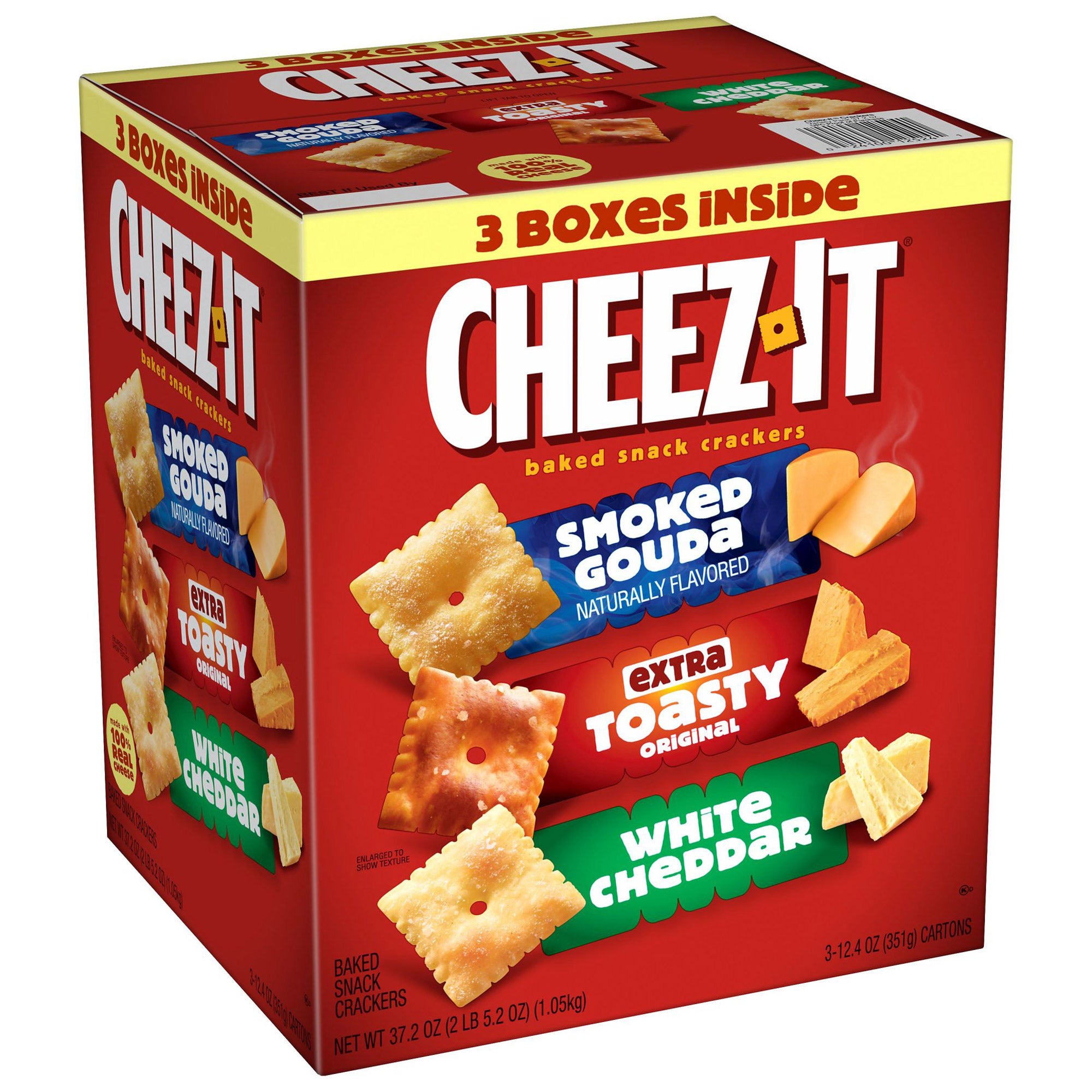 CHEEZ IT 3 FLAVOR VARIETY 37.2 OZ - Image 1