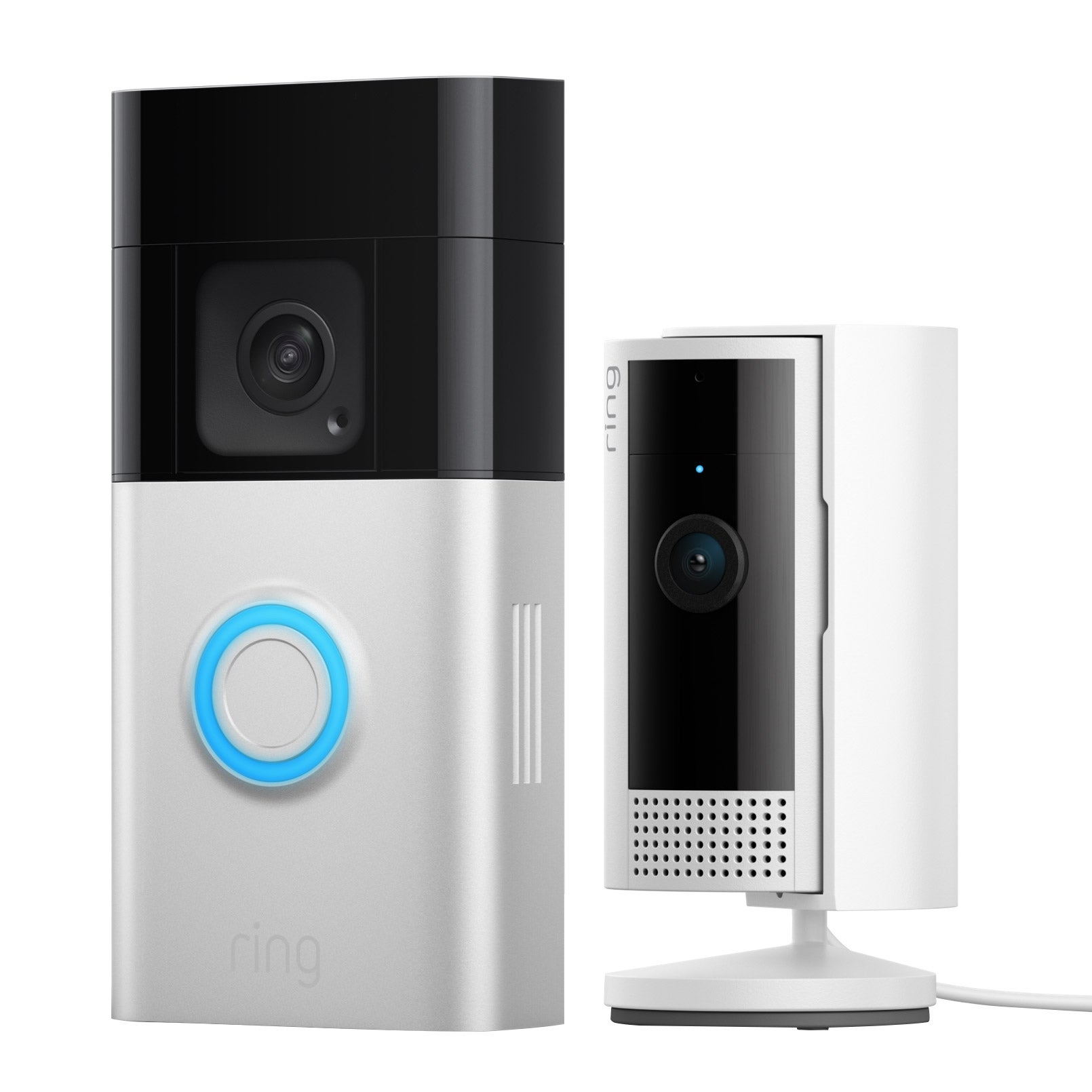 RING VIDEO DOORBELL PLUS INDOOR VIDEO CAM ^ - Image 1