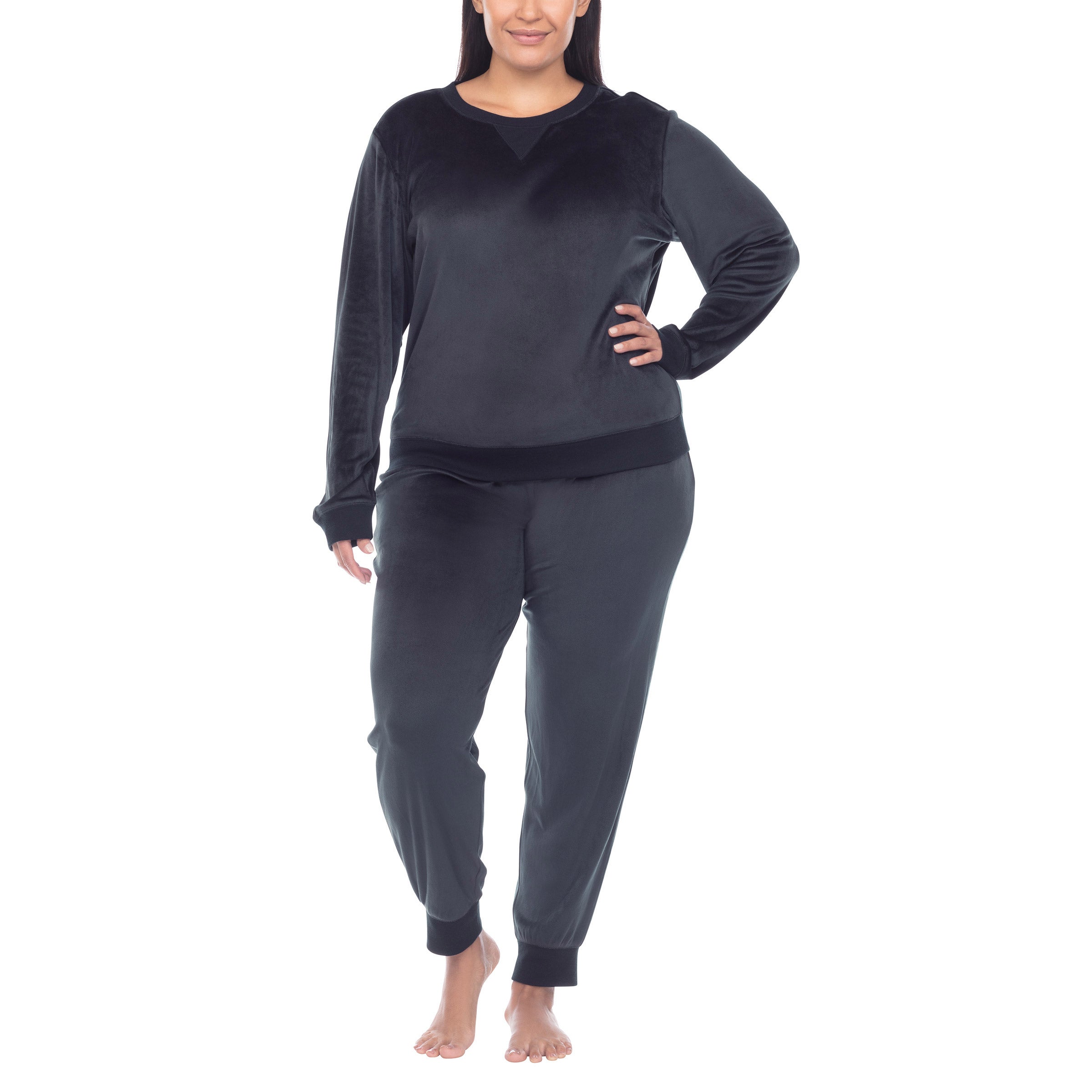 HONEYDEW WOMEN'S 2-PIECE FLEECE LOUNGE SET
